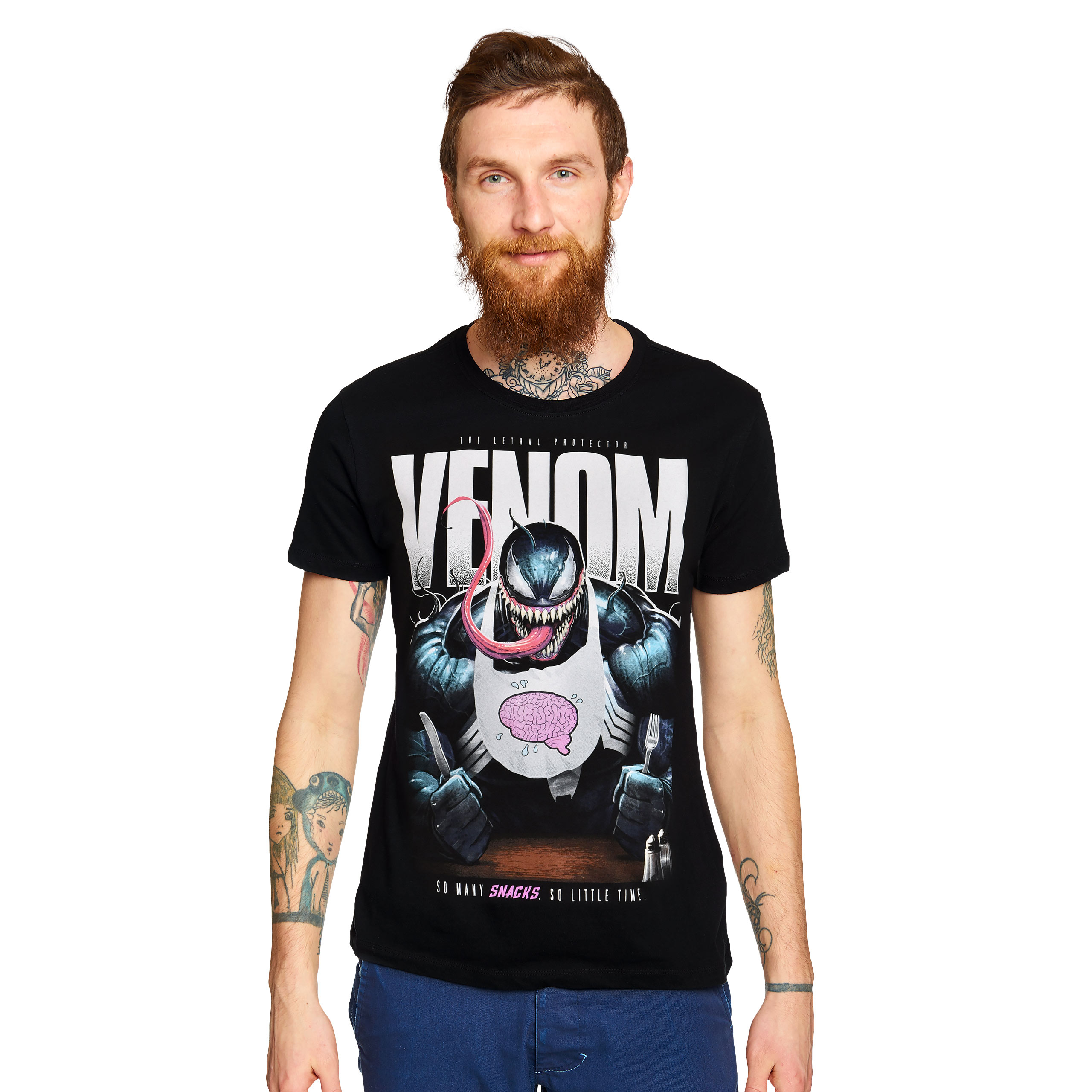 Venom - So Many Snacks T-Shirt schwarz