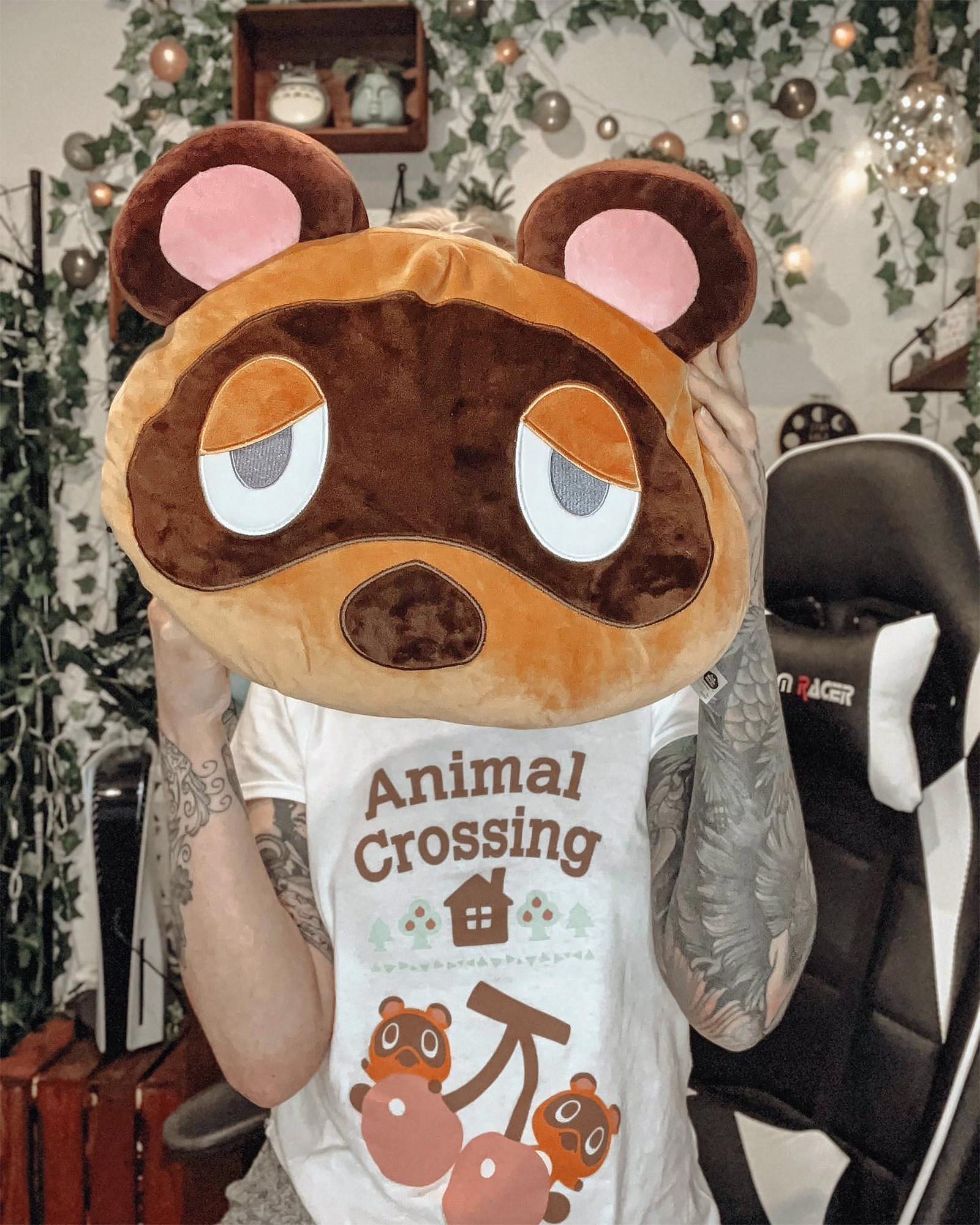 Animal Crossing - Nepp und Schlepp T-Shirt Damen weiß