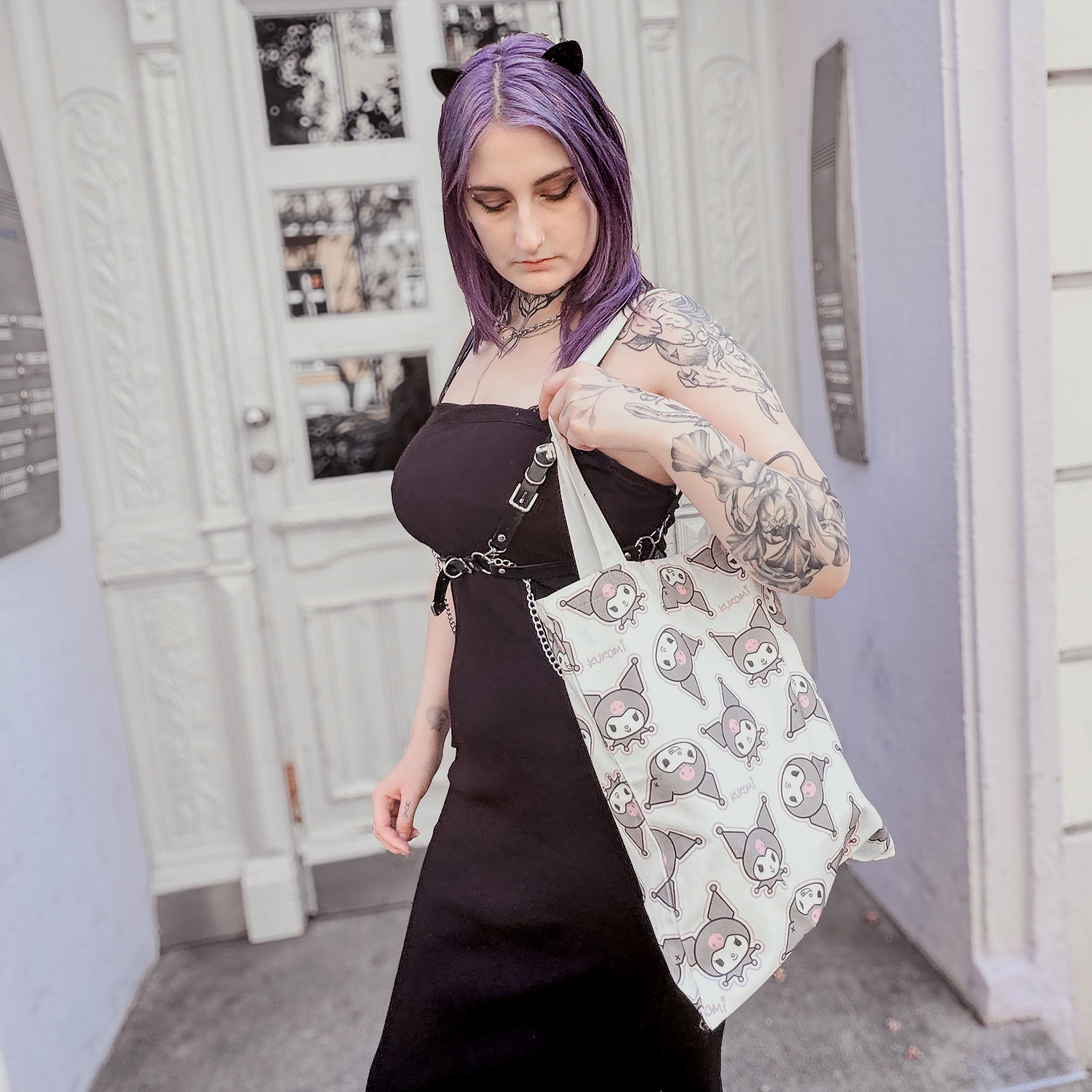 Hello Kitty - Kuromi Tote Bag