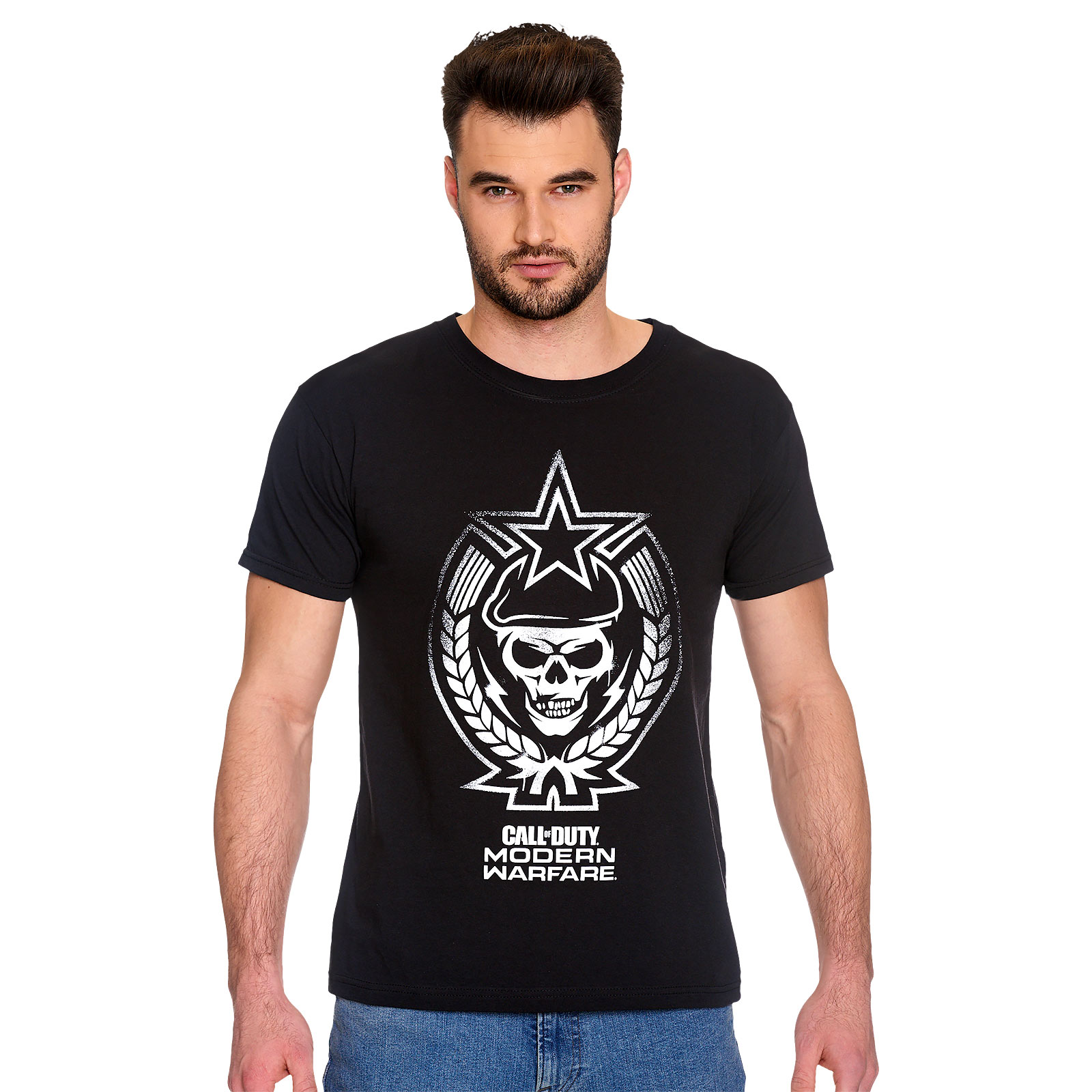 Call of Duty - Skull Star T-Shirt schwarz