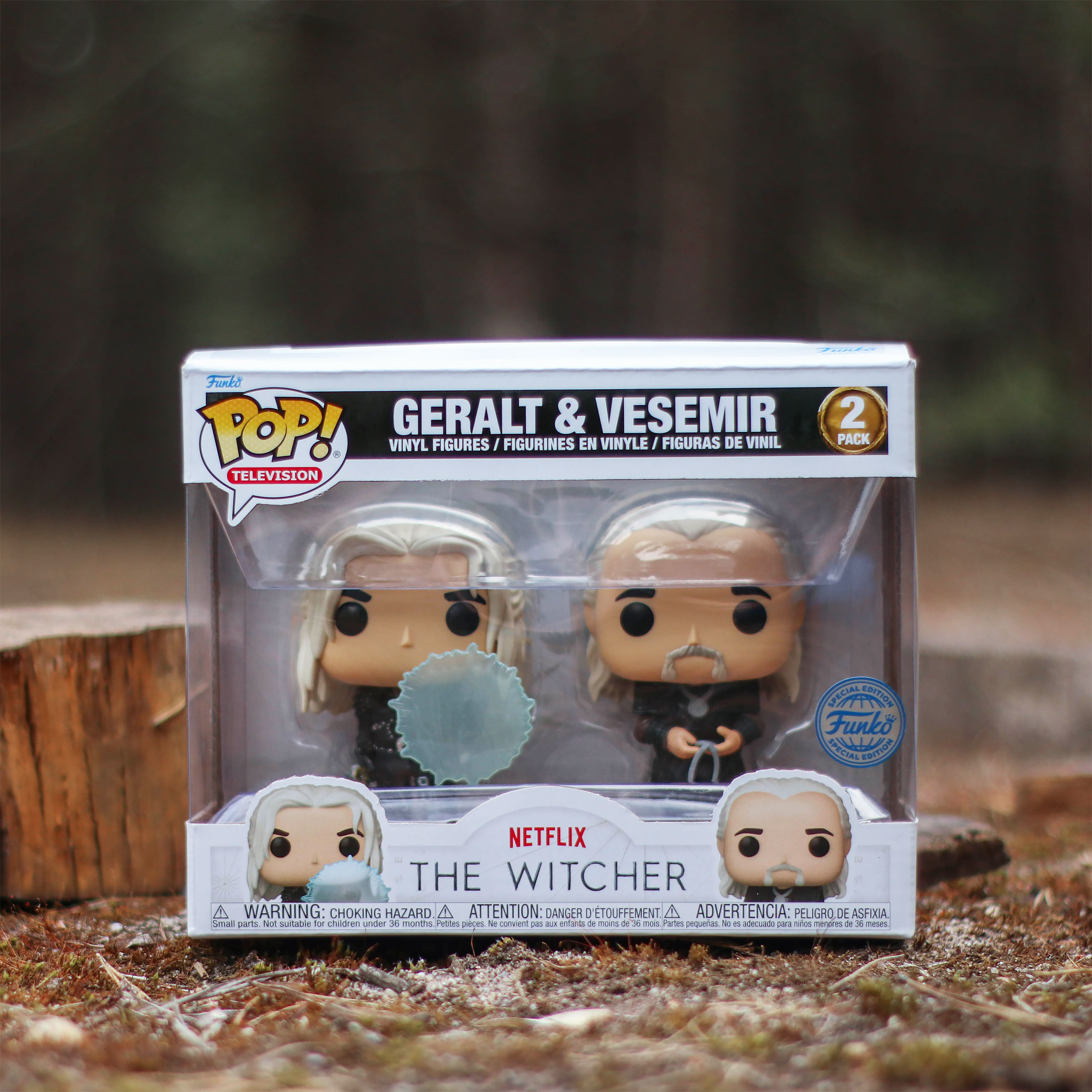 Witcher - Geralt und Vesemir Funko Pop Figuren-Set