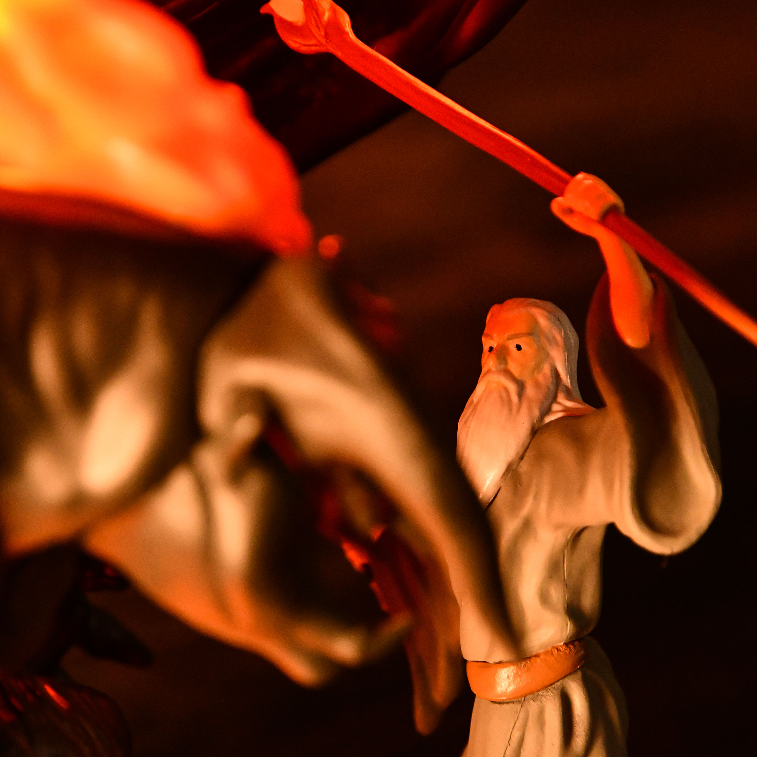 Herr der Ringe - Balrog vs. Gandalf Tischlampe