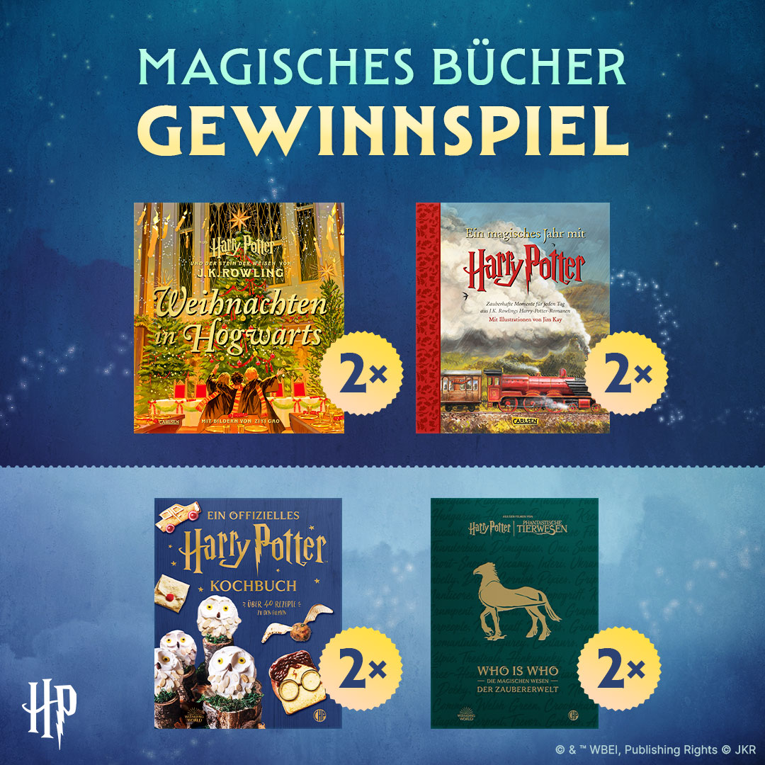 Magisches Bücher-Gewinnspiel