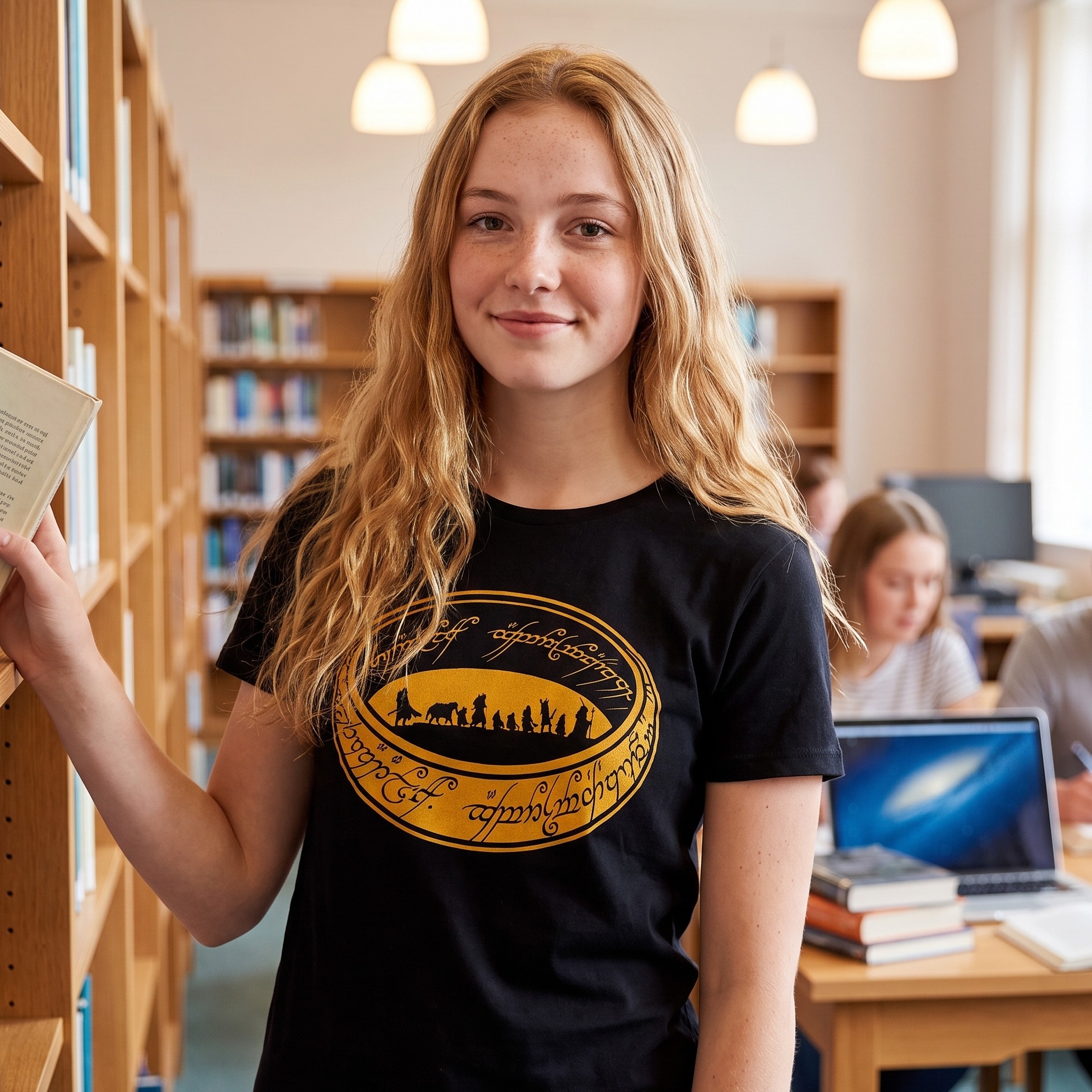 Heer der Ringen - Gezellen van de Ring T-Shirt zwart