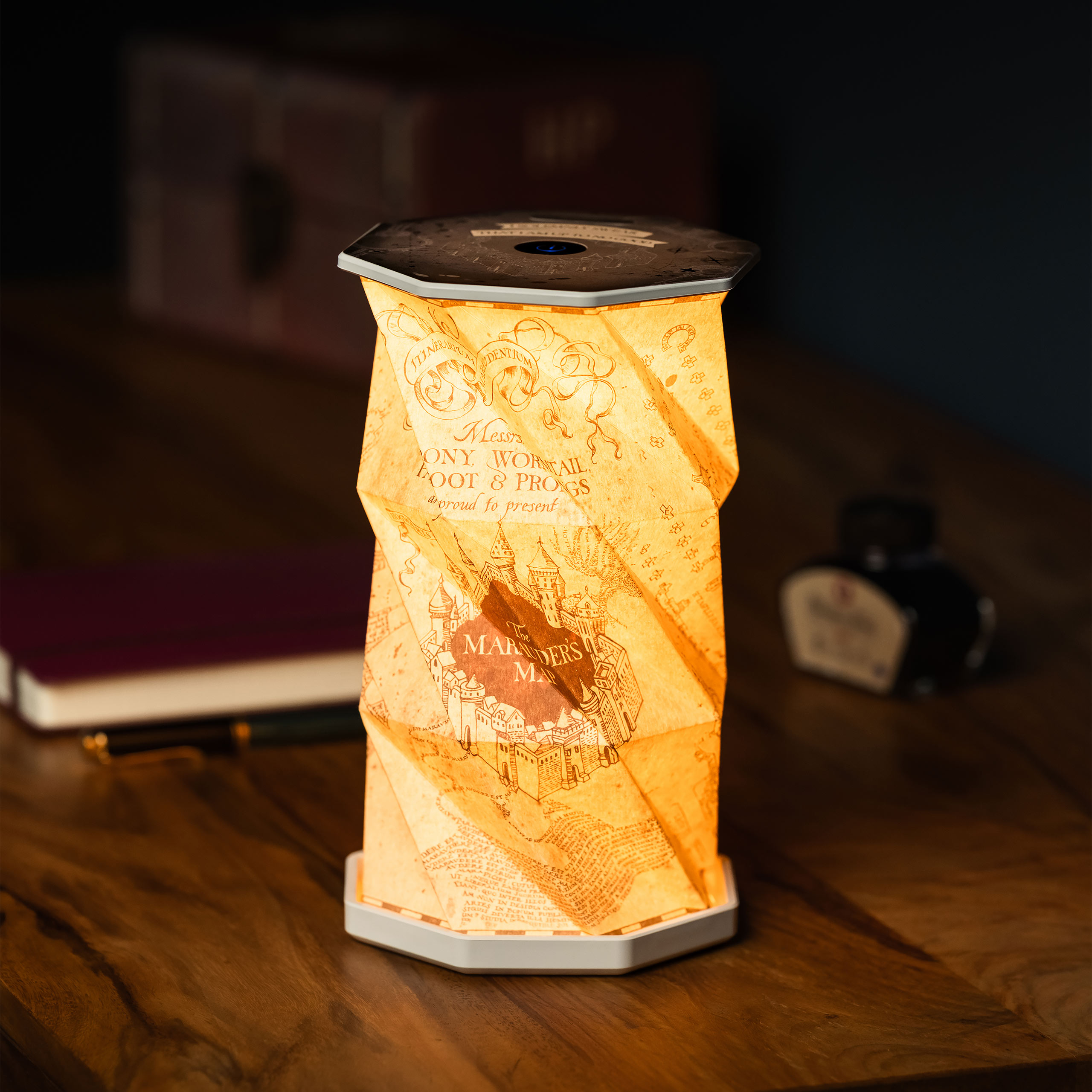 Harry Potter - Karte des Rumtreibers Lampe faltbar
