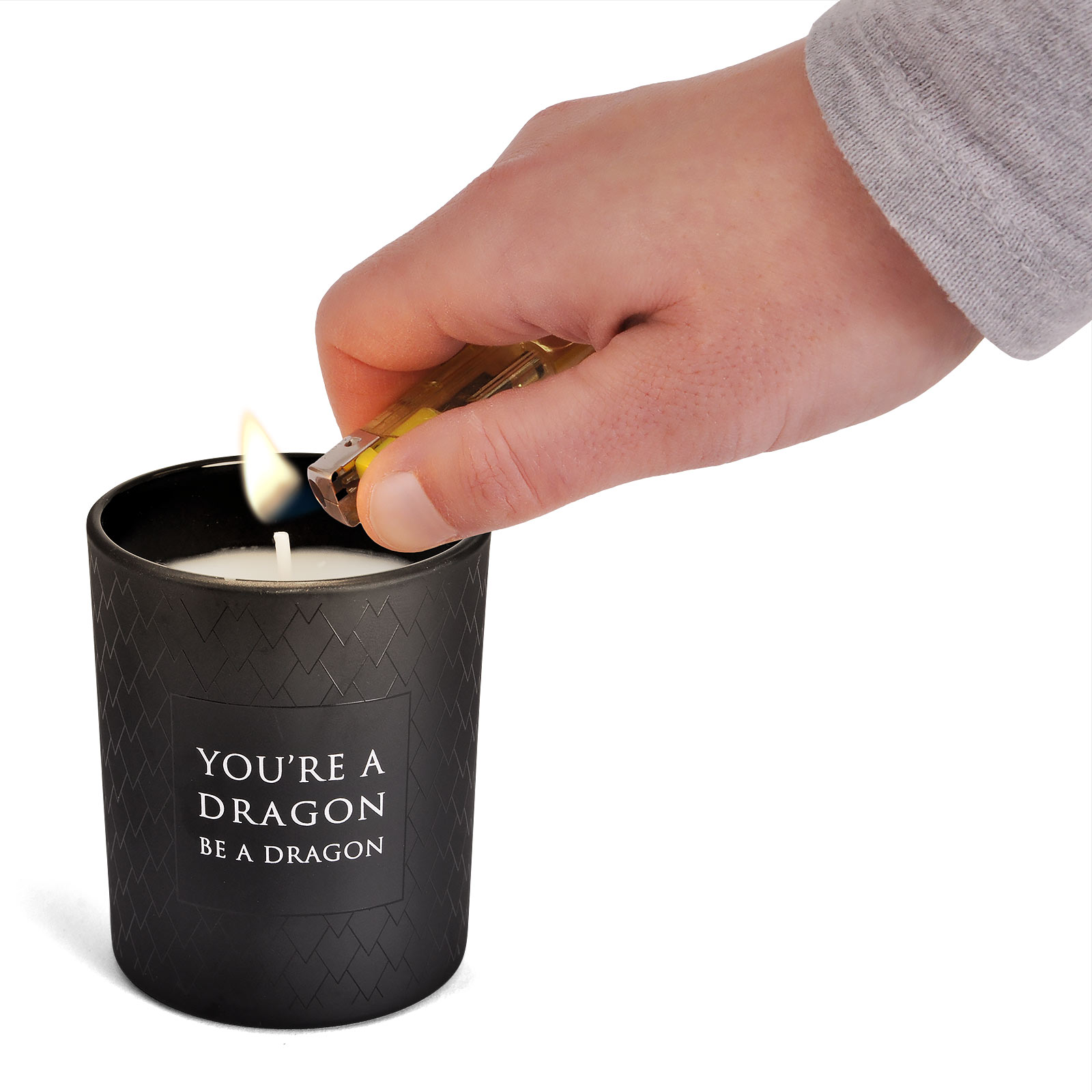 Game of Thrones - Be a Dragon Kerze im Glas