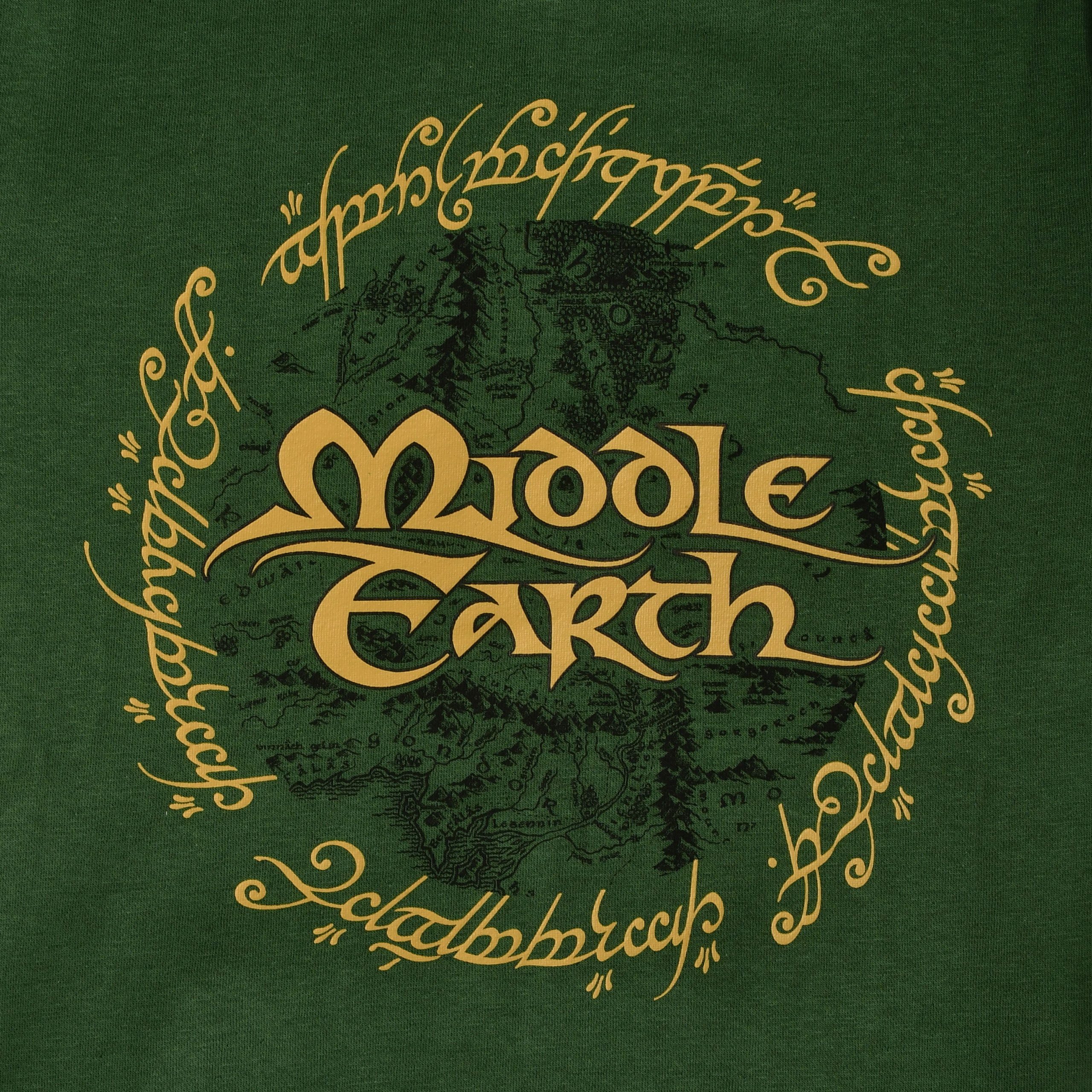 Lord of the Rings - Middle Earth Hoodie green