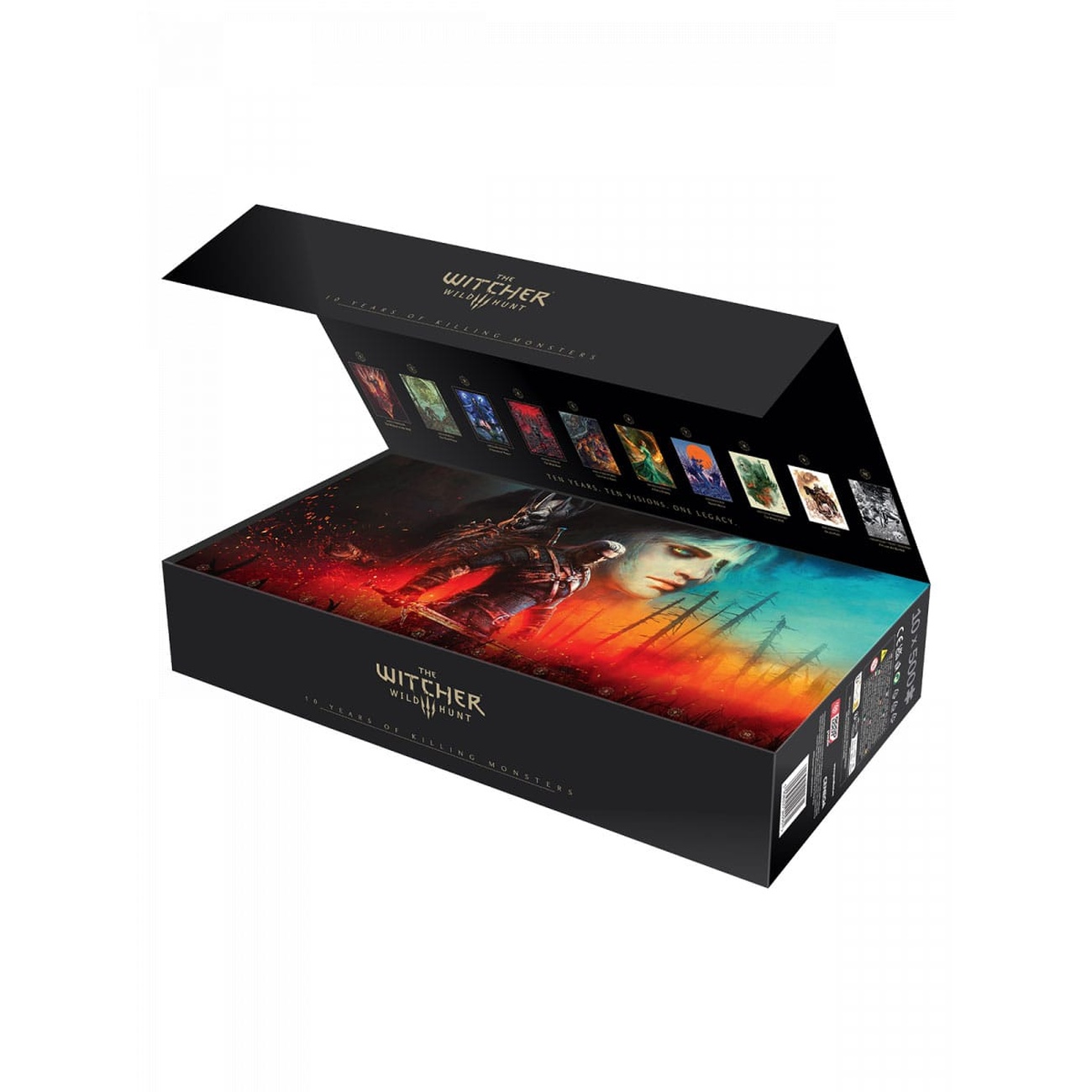 The Witcher Puzzle 10-Pack 10th Anniversary Puzzle Collection (500 pieces)