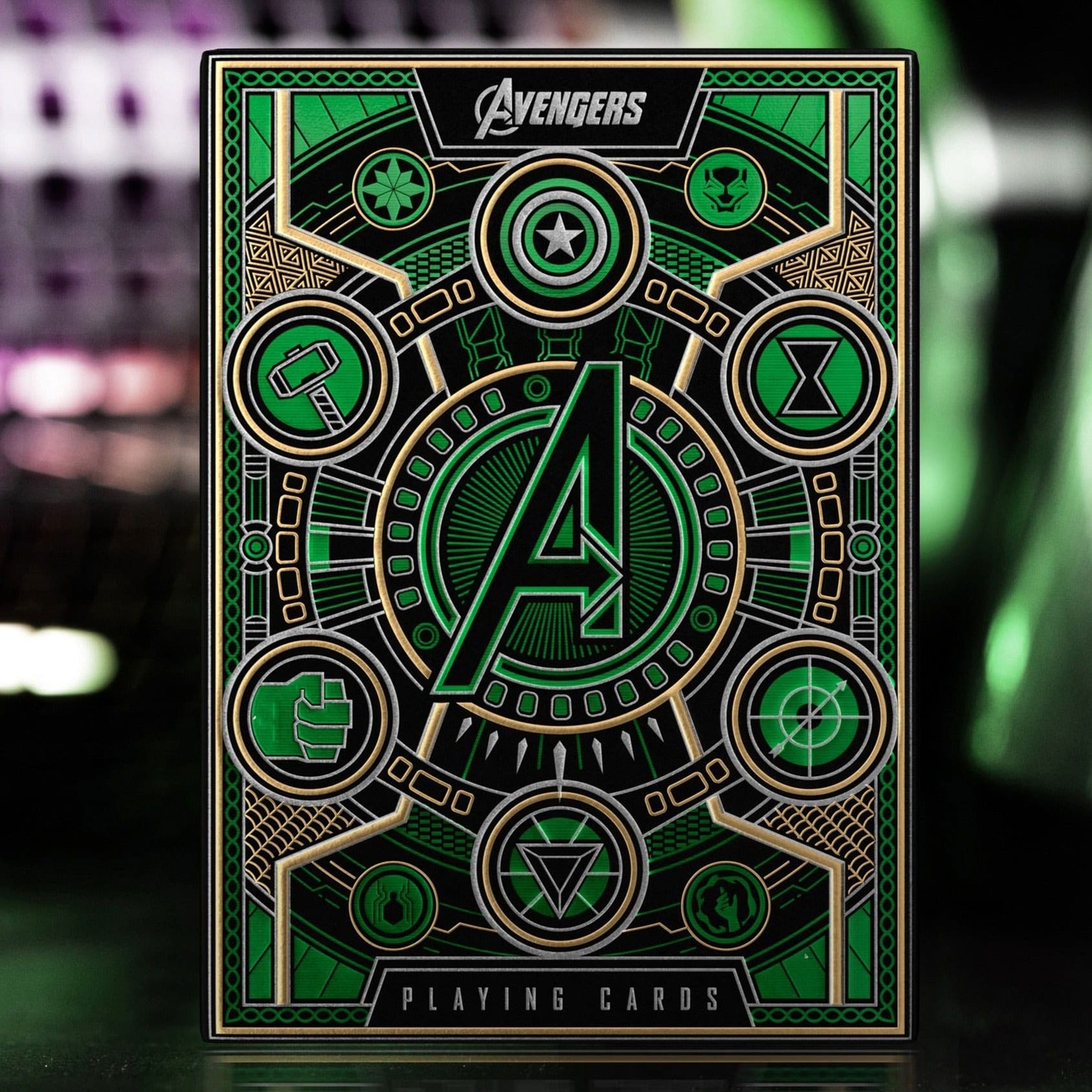 Avengers - The Infinity Saga Baraja de cartas Versión Green