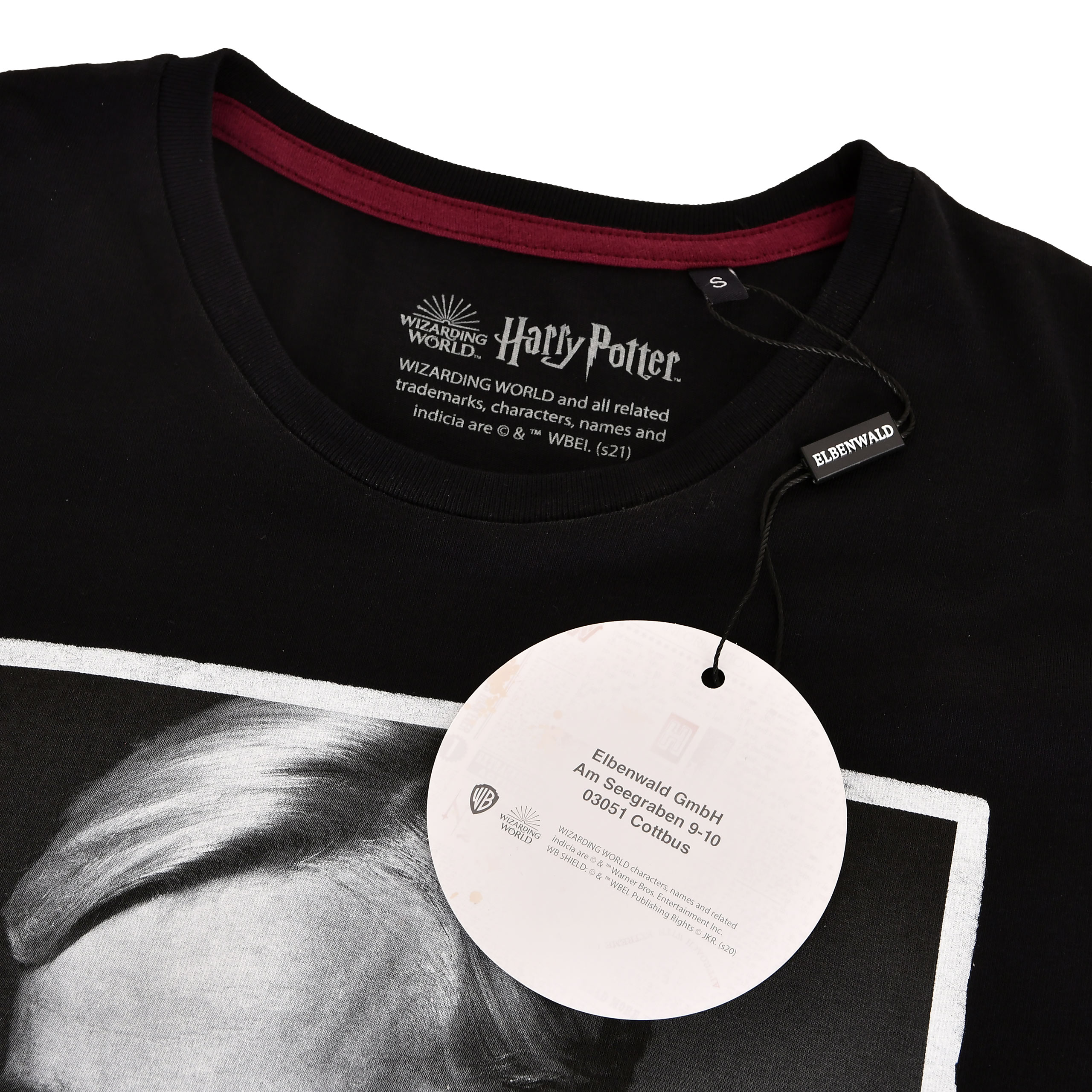 Harry Potter - T-shirt Draco noir