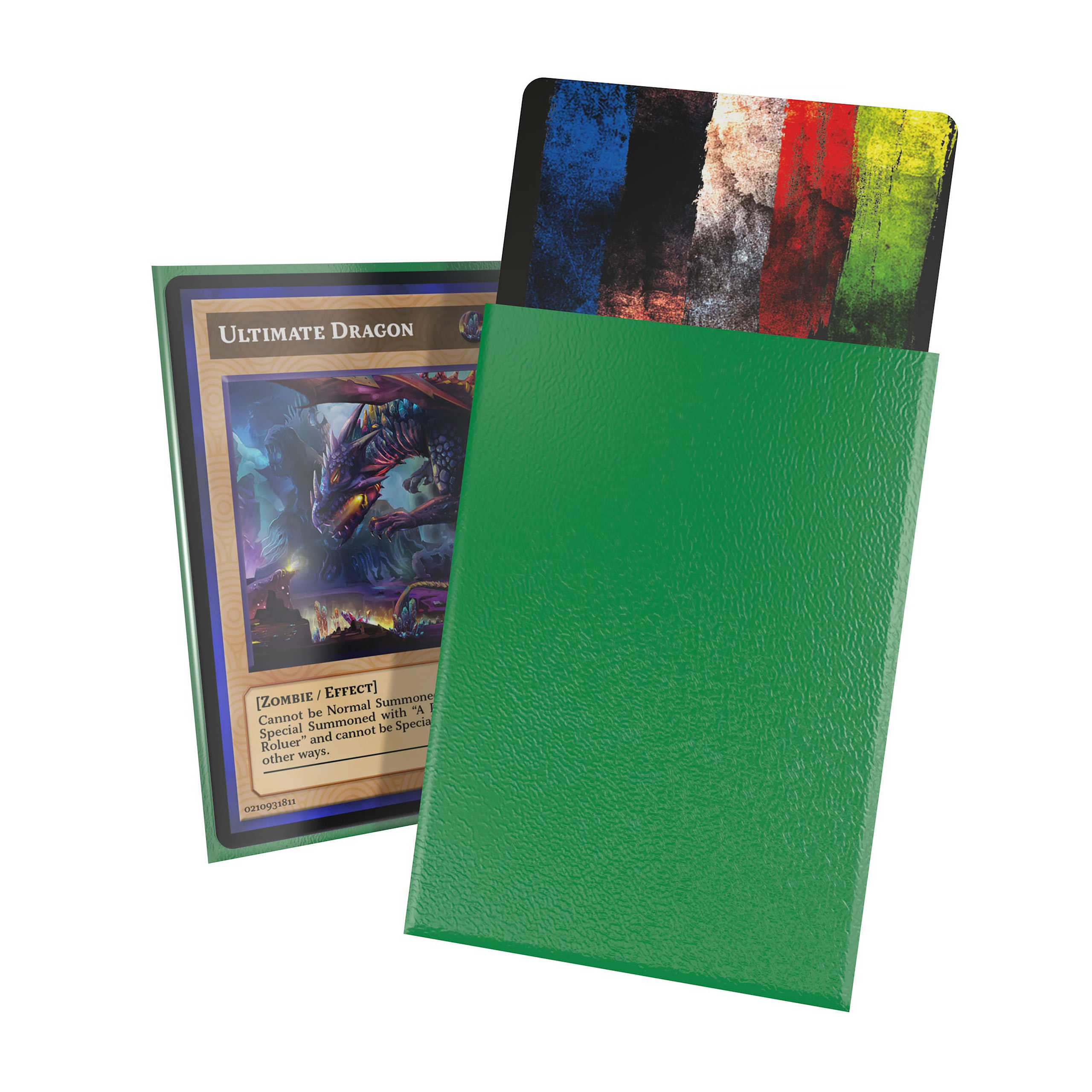 Cortex Kartenhüllen matt-grün 60er Set Ultimate Guard für TCG japanische Größe