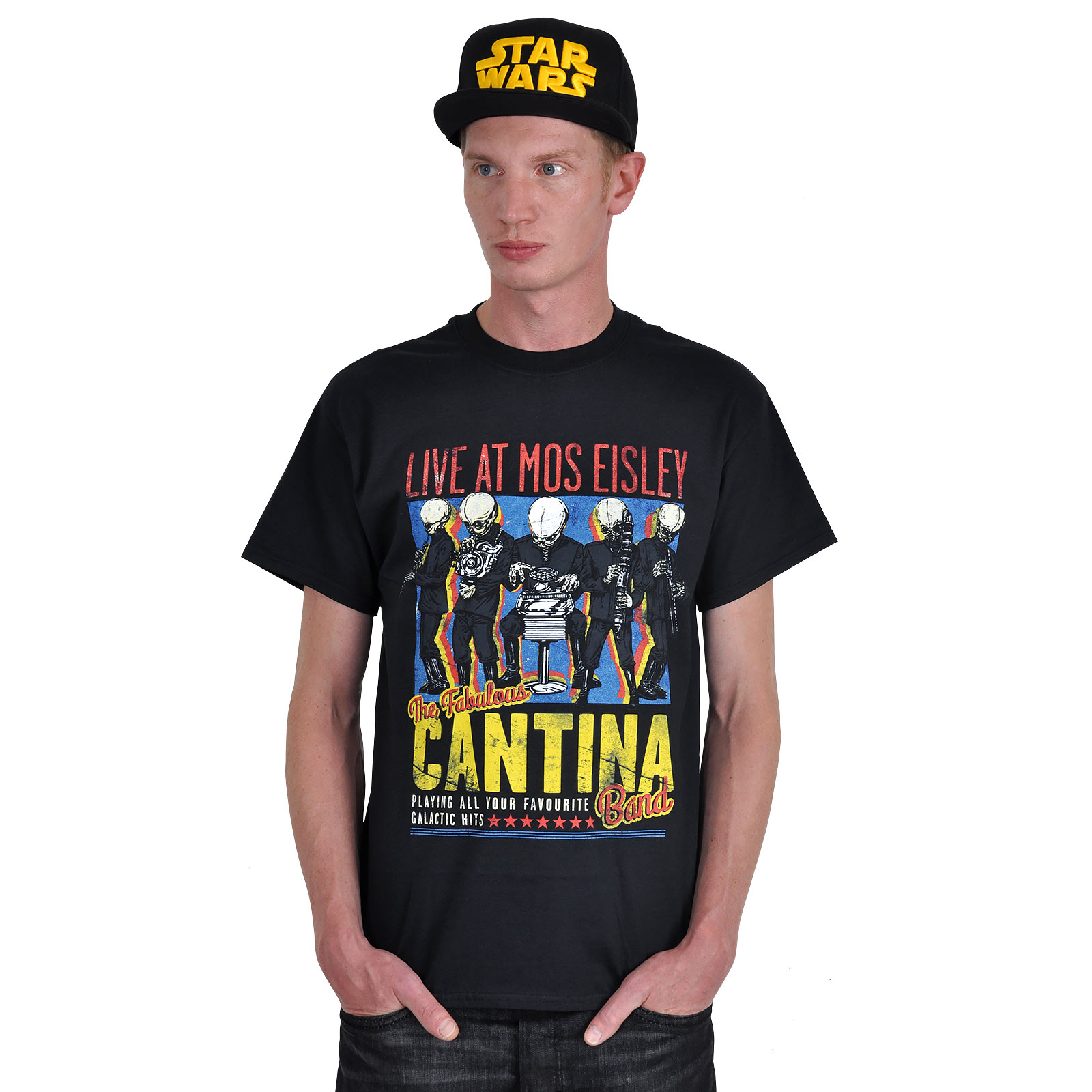 T-shirt Cantina Band noir