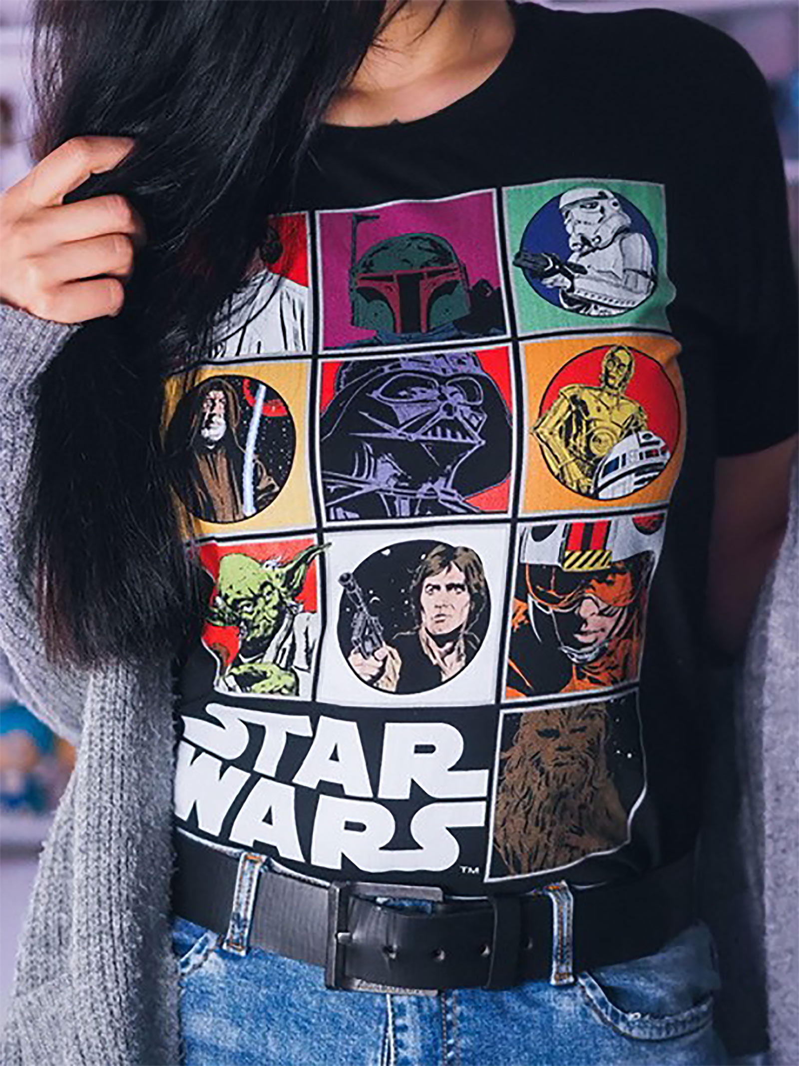 Star Wars - Characters T-shirt zwart
