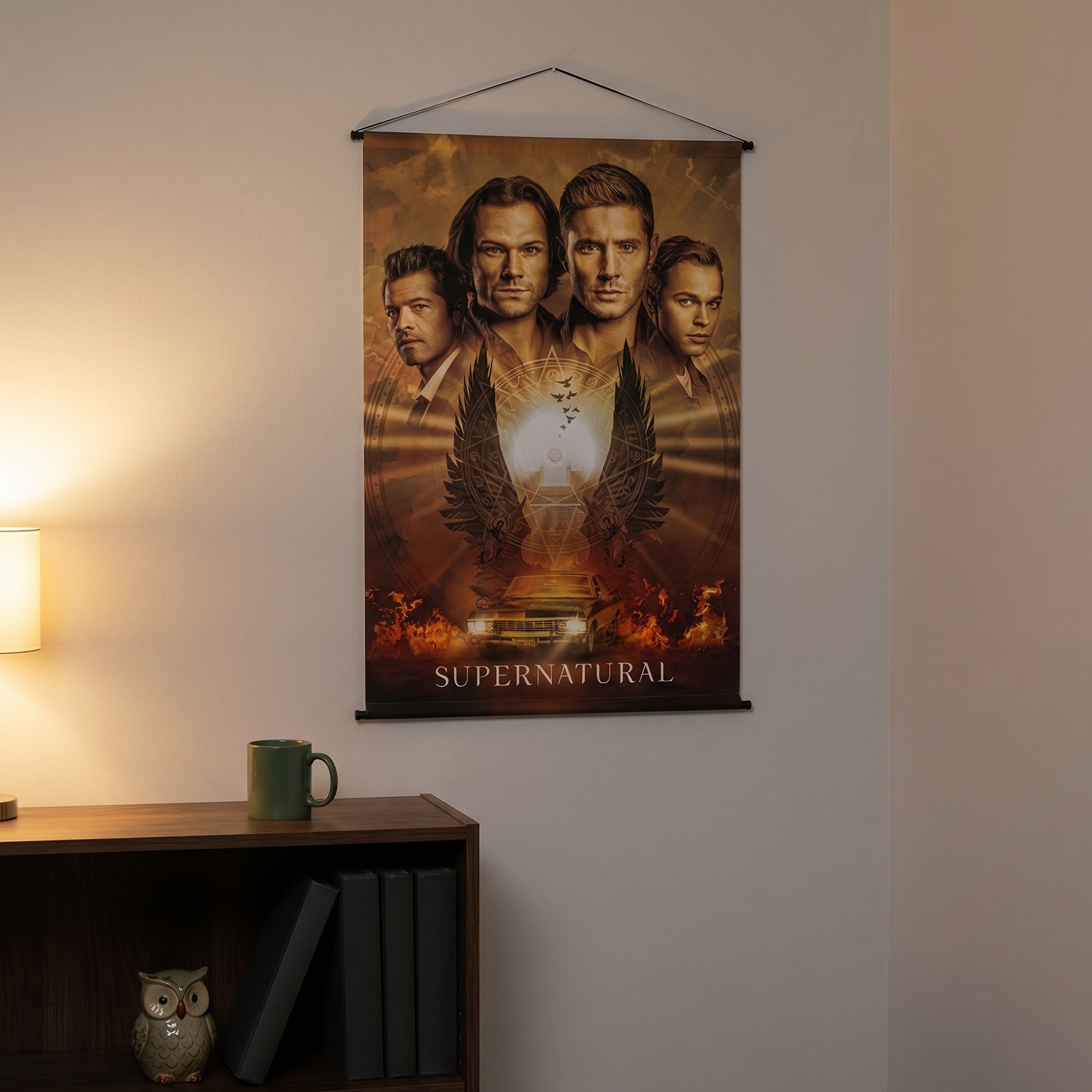 Supernatural - Wall Scroll del Cast