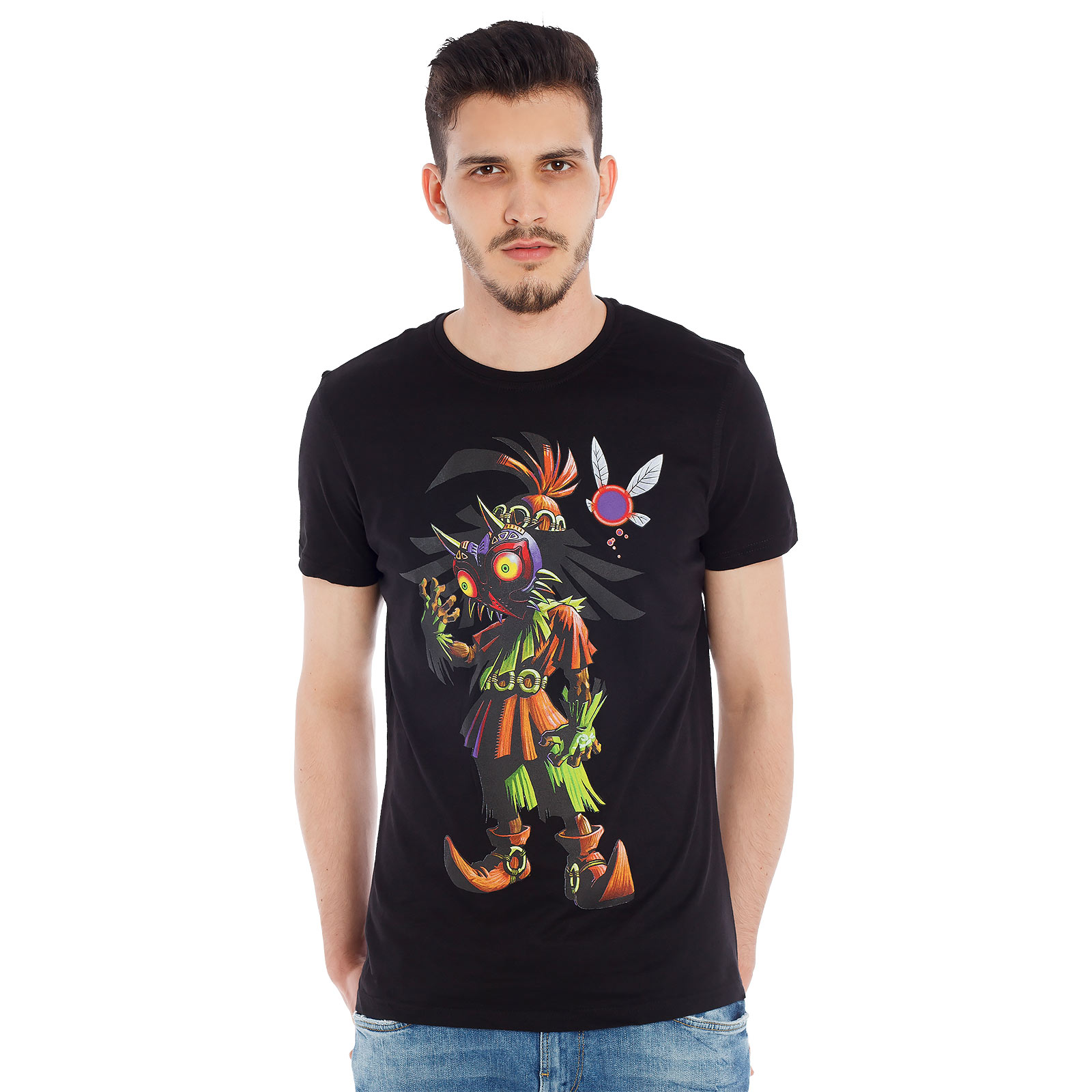 Zelda - Majoras Mask T-Shirt zwart
