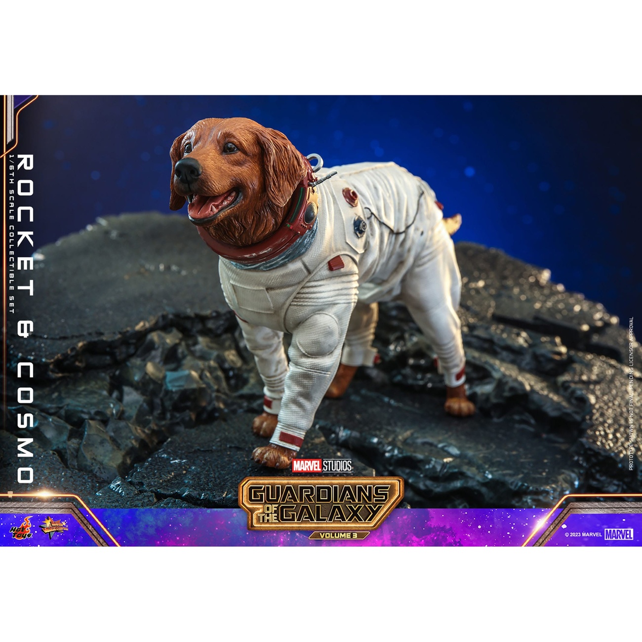 Guardians of the Galaxy – Figurines d’action Masterpiece Rocket & Cosmo 1:6