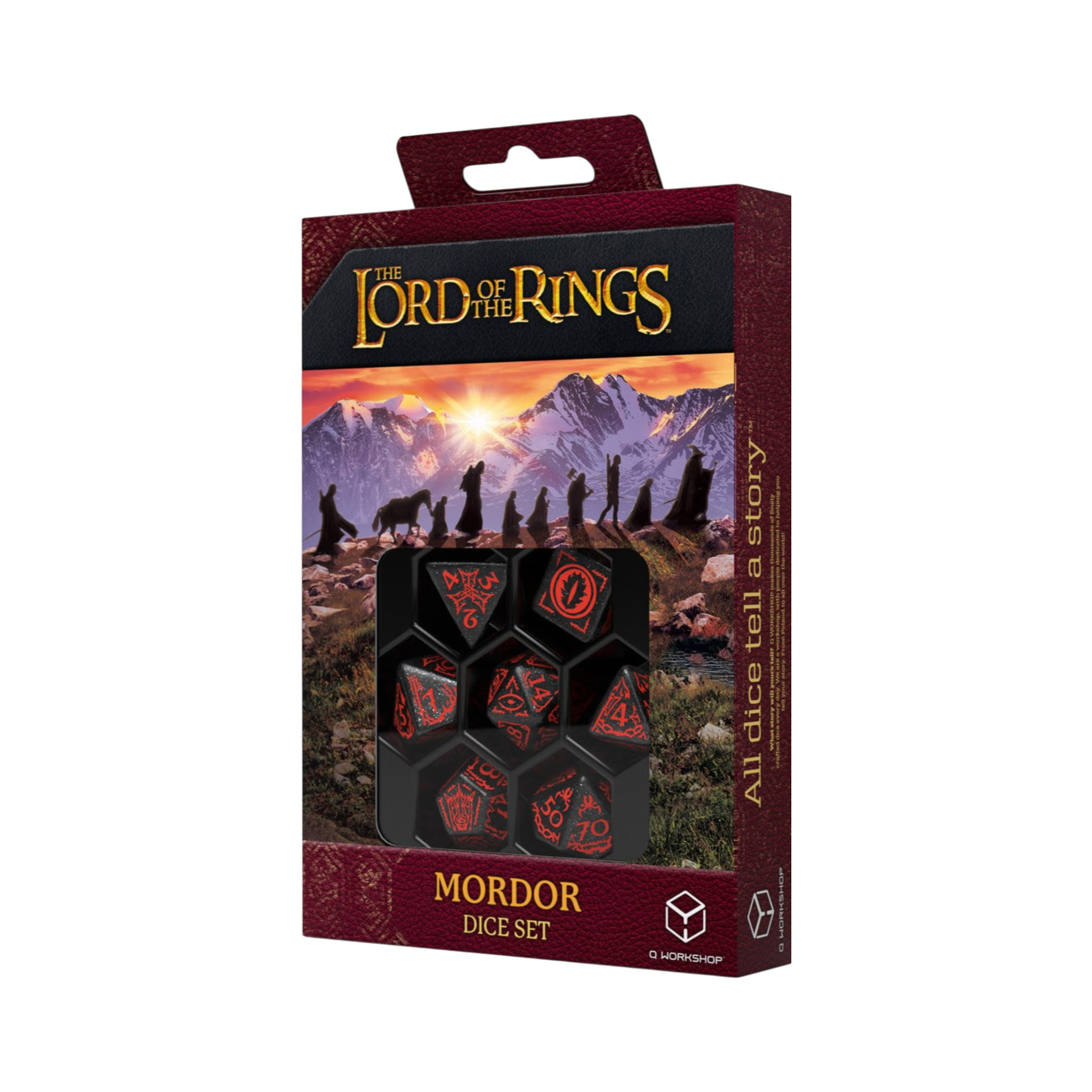 Der Herr der Ringe - Mordor RPG Würfel Set 7tlg
