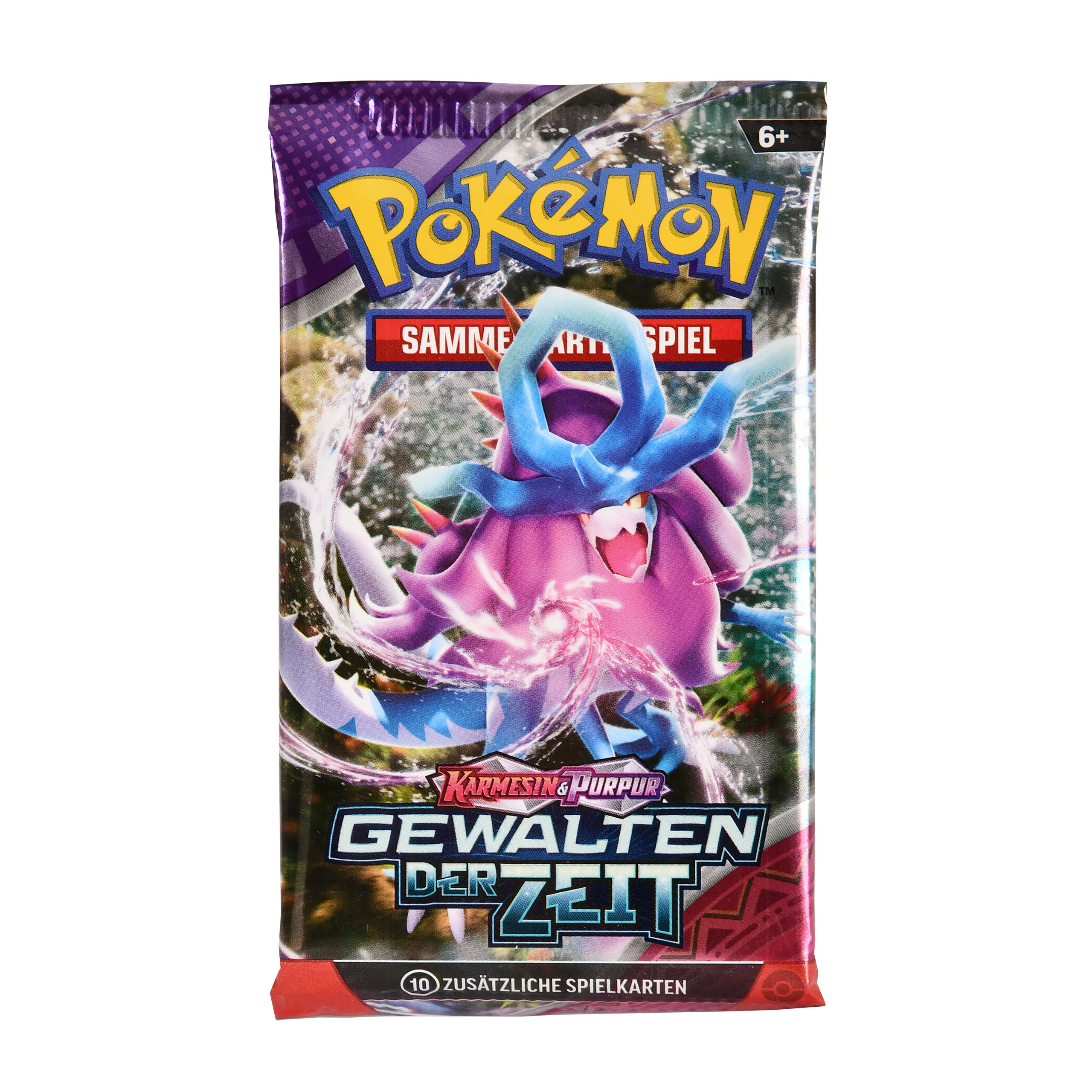 Pokemon - Crimson & Purple Forces of Time Collectible Card Booster