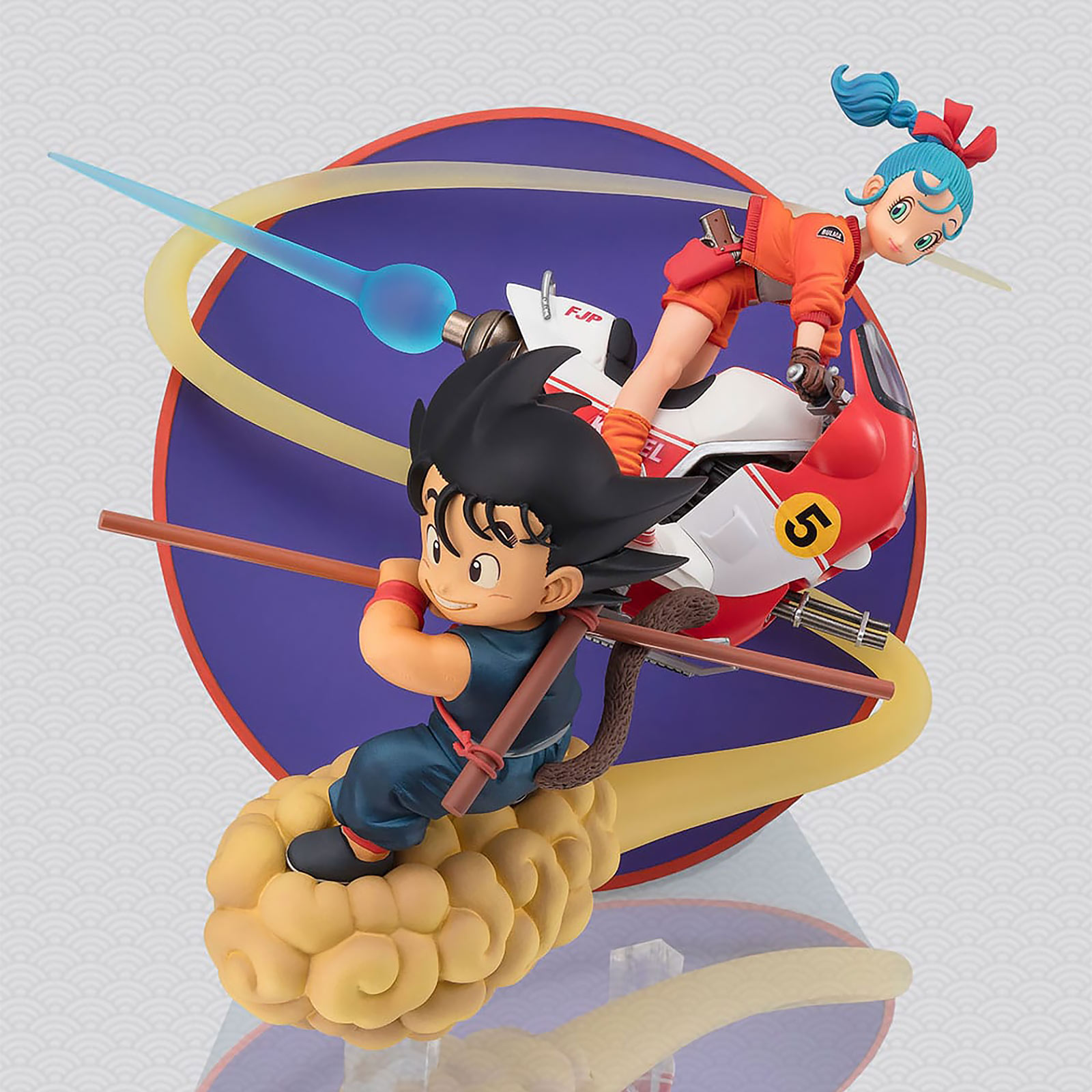 Dragon Ball - Son Goku & Bulma Statue