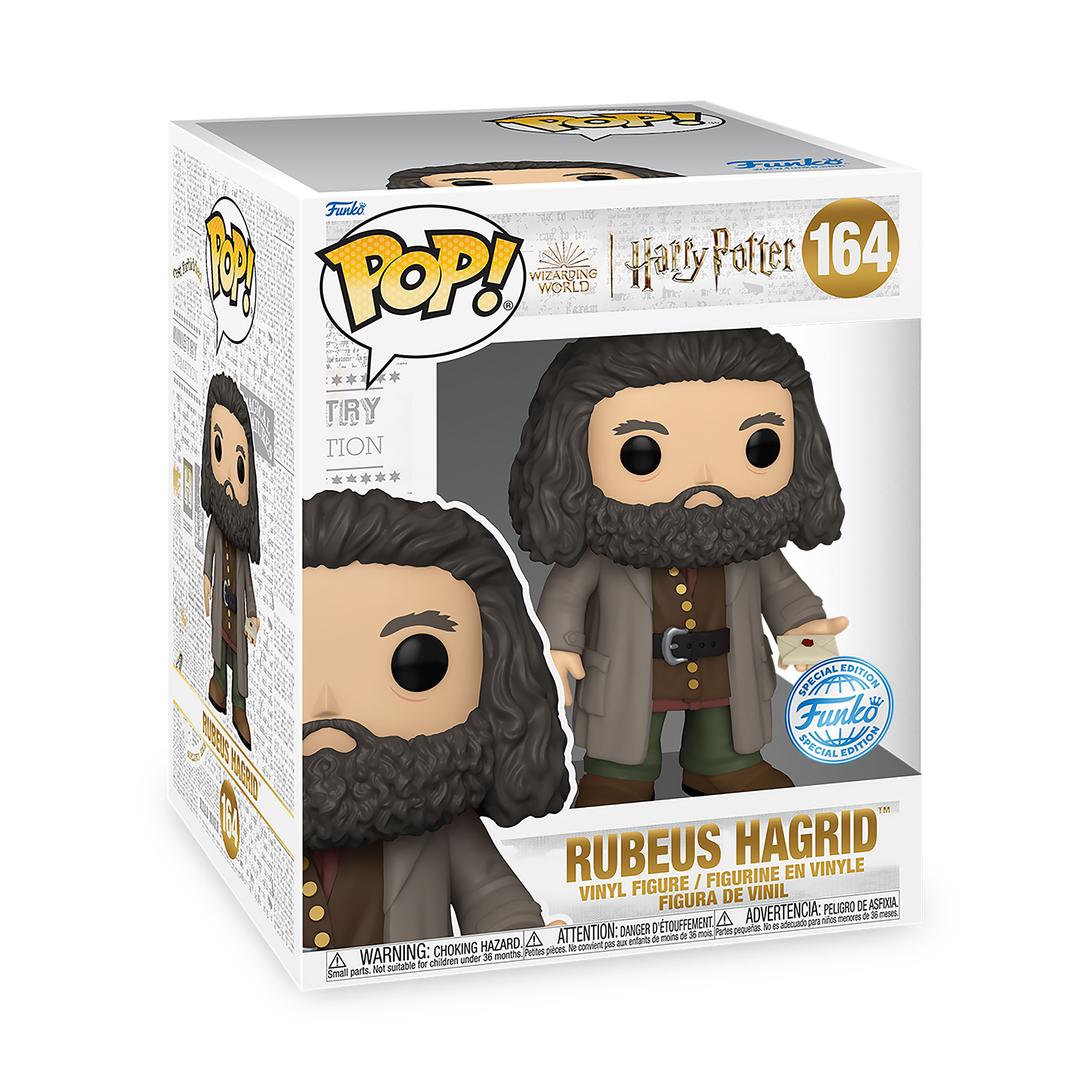 Harry Potter - Hagrid avec lettre Figurine Funko Pop 14cm