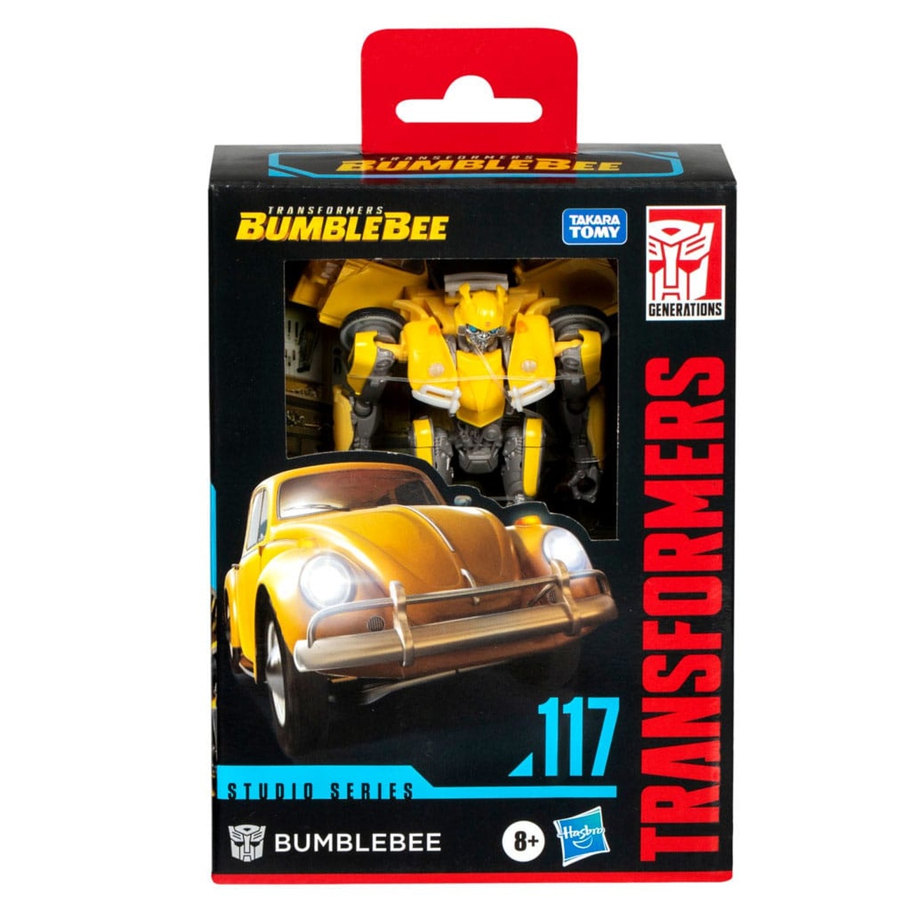 Transformers: Bumblebee Generations Studio Series Deluxe Class Actiefiguur Bumblebee 11 cm