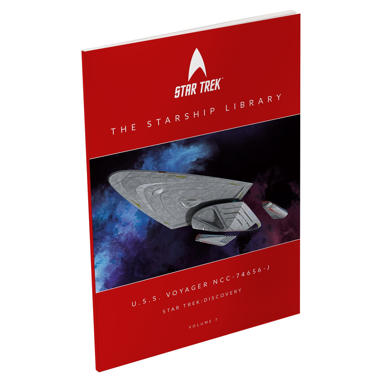 Star Trek Library Die-Cast U.S.S. Voyager NCC-74656-J 10 cm