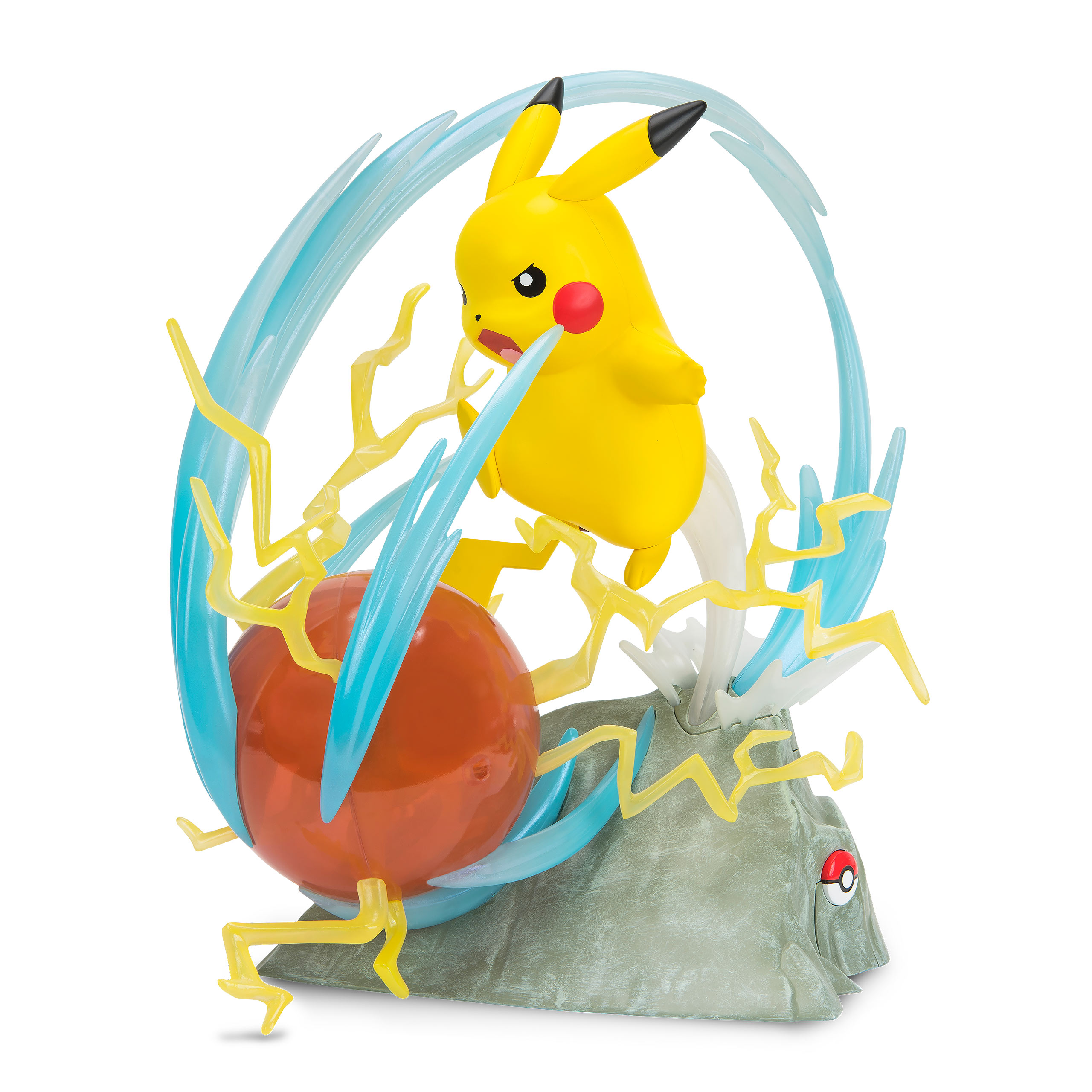 Pokemon - Pikachu Jubiläum Statue Deluxe mit Leuchtfunktion 32 cm