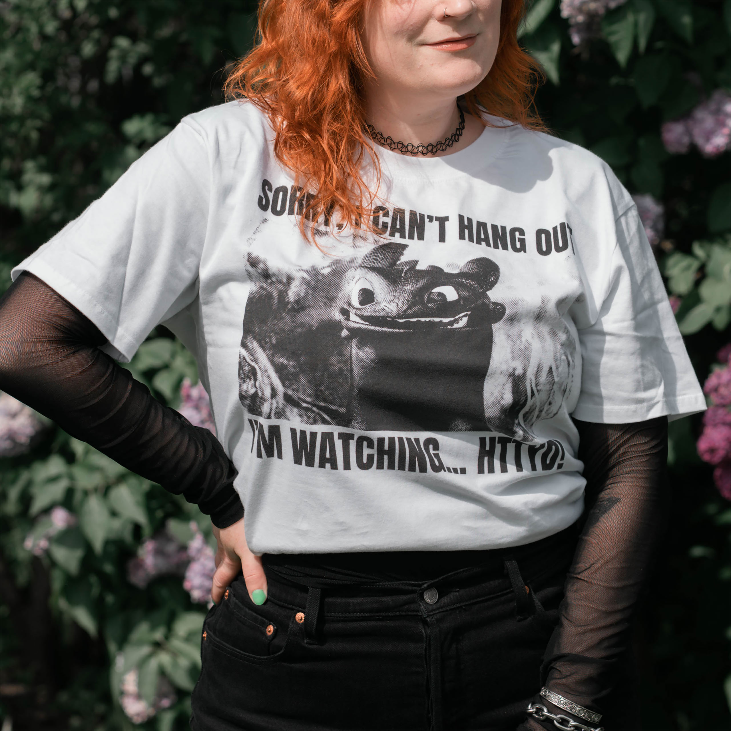 Ohnezahn Watching HTTYD T-Shirt - Drachenzähmen leicht gemacht