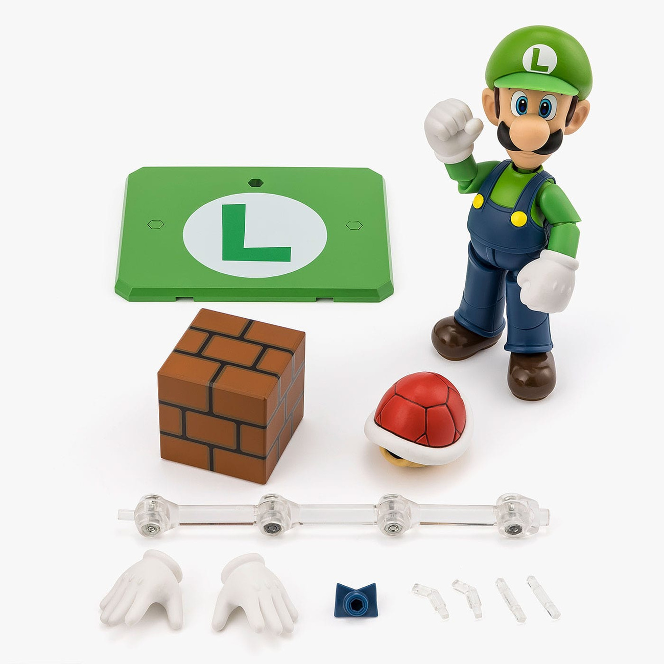 Super Mario Figura de acción S.H. Figuarts Luigi 11 cm