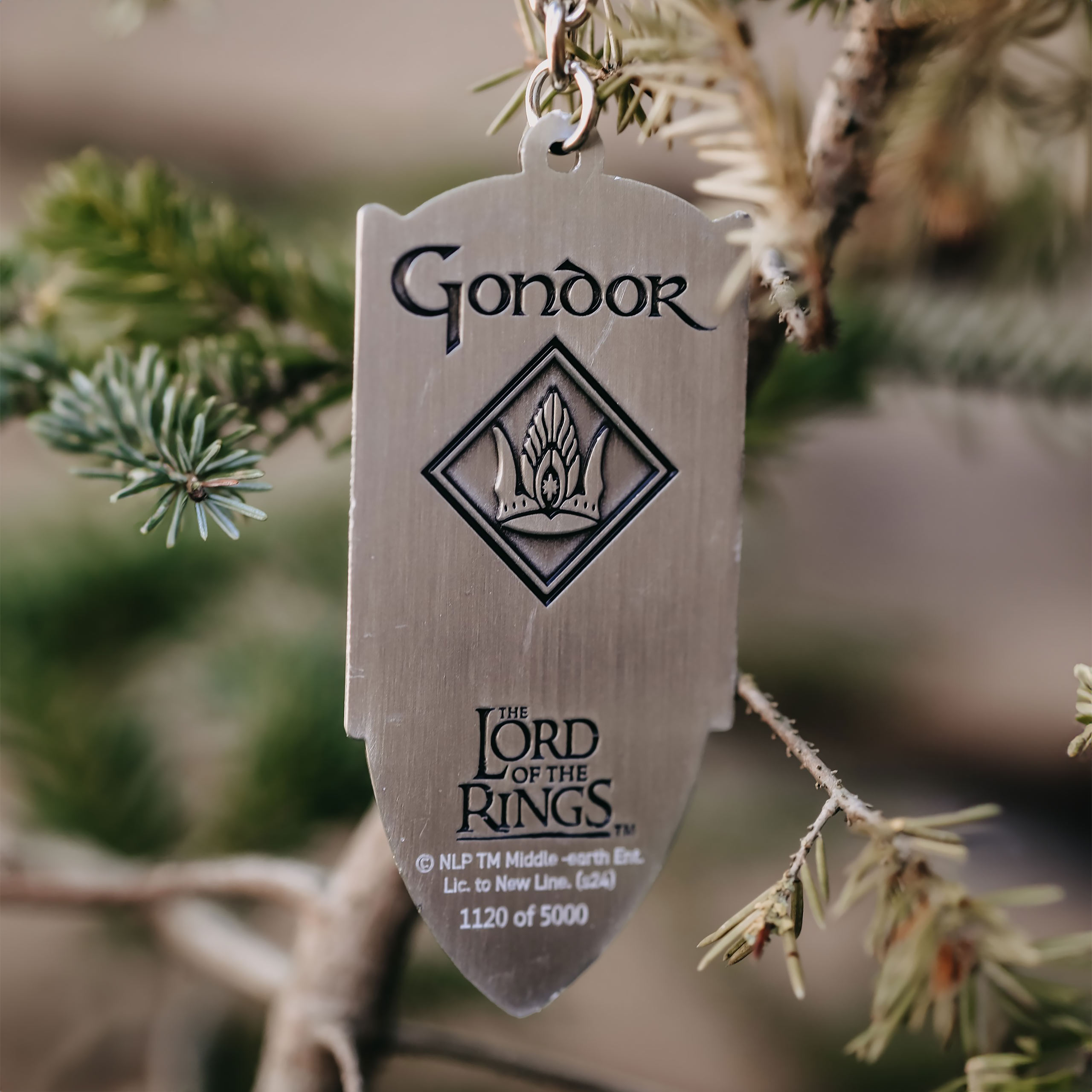 Seigneur des Anneaux - Porte-clés Arbre de Gondor Edition Limitée