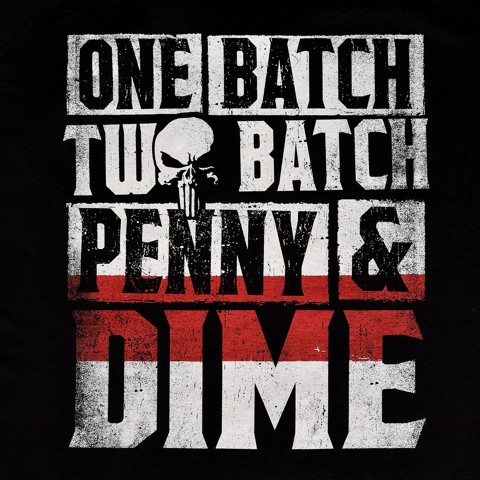 Punisher - Penny & Dime T-Shirt Black