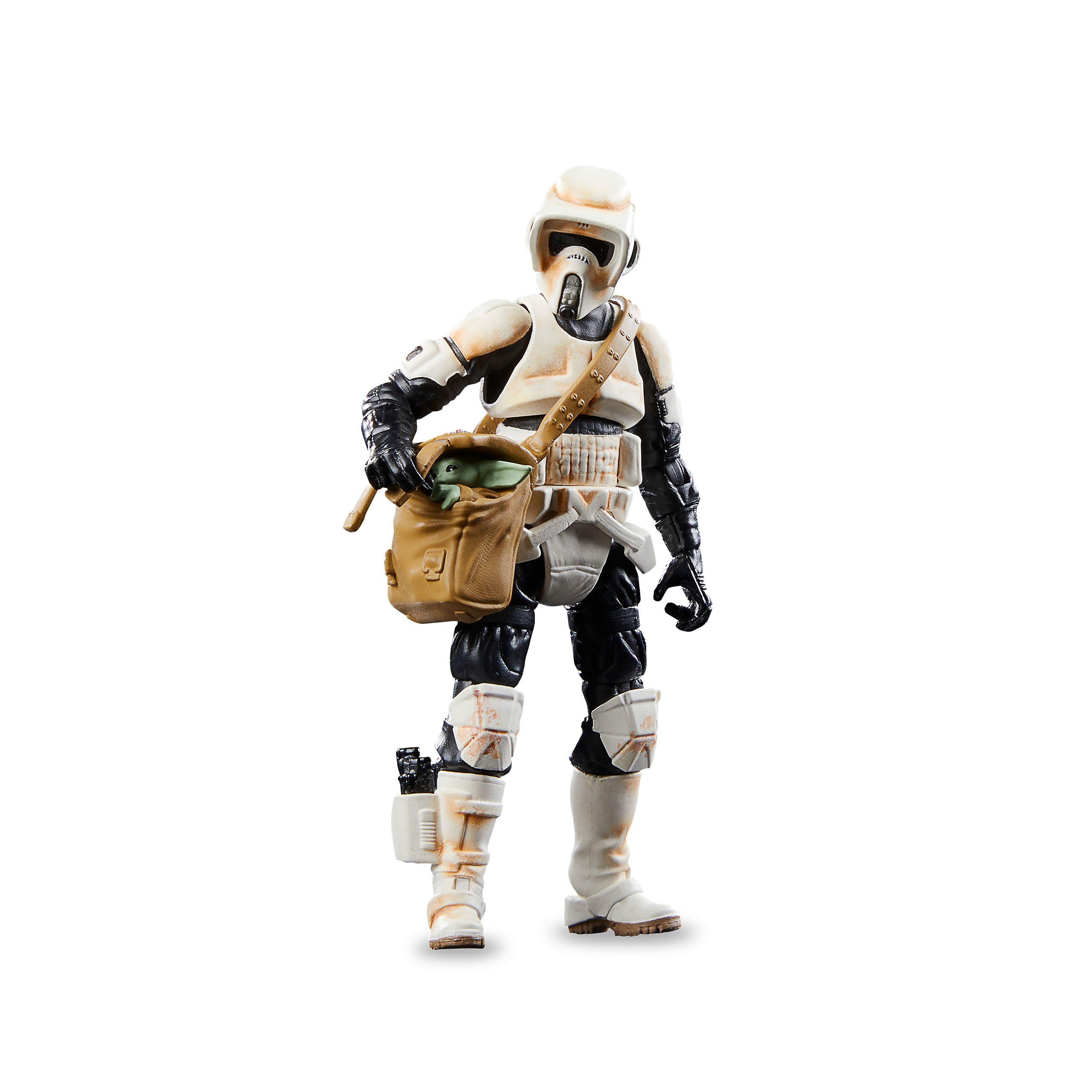 Star Wars - Speeder Bike with Scout Trooper & Grogu Action Figure