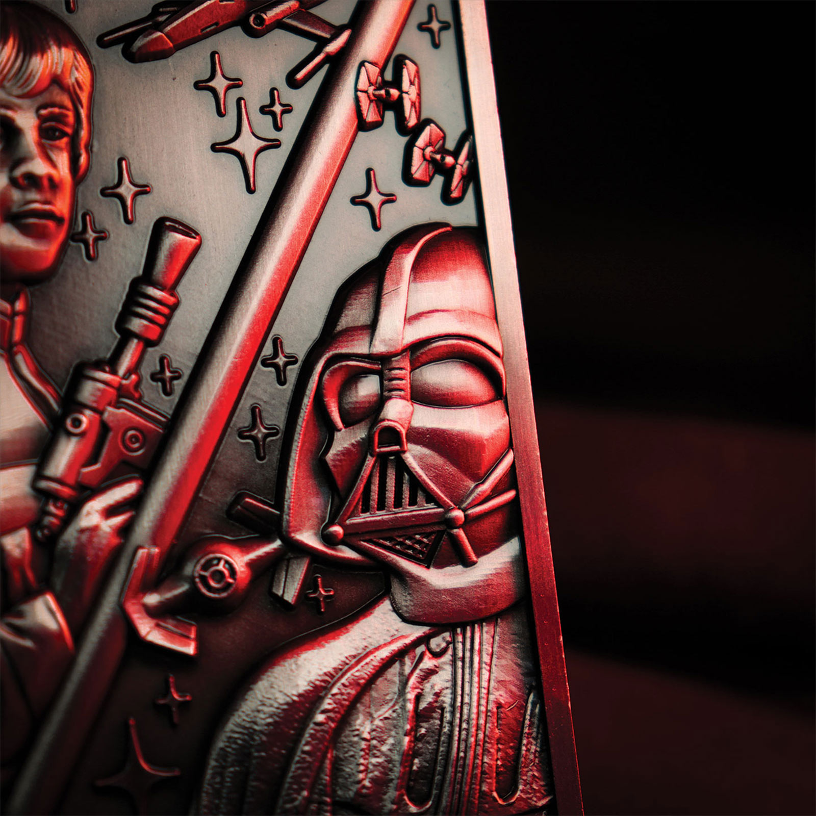 Star Wars - Luke en Darth Vader Metaalstaaf Replica Limited Edition