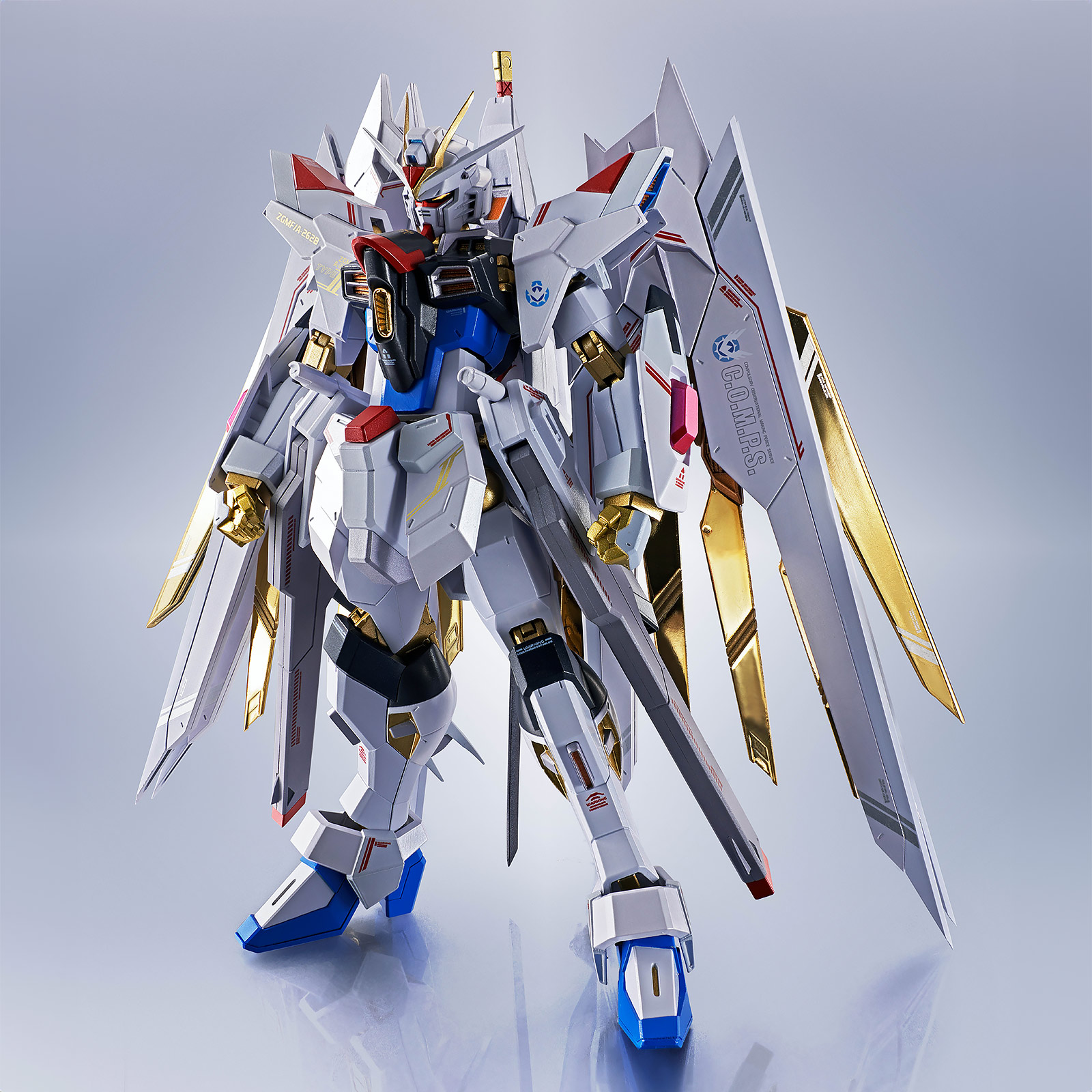 Metal Robot - Proud Defender en set met effectonderdelen Actiefiguur