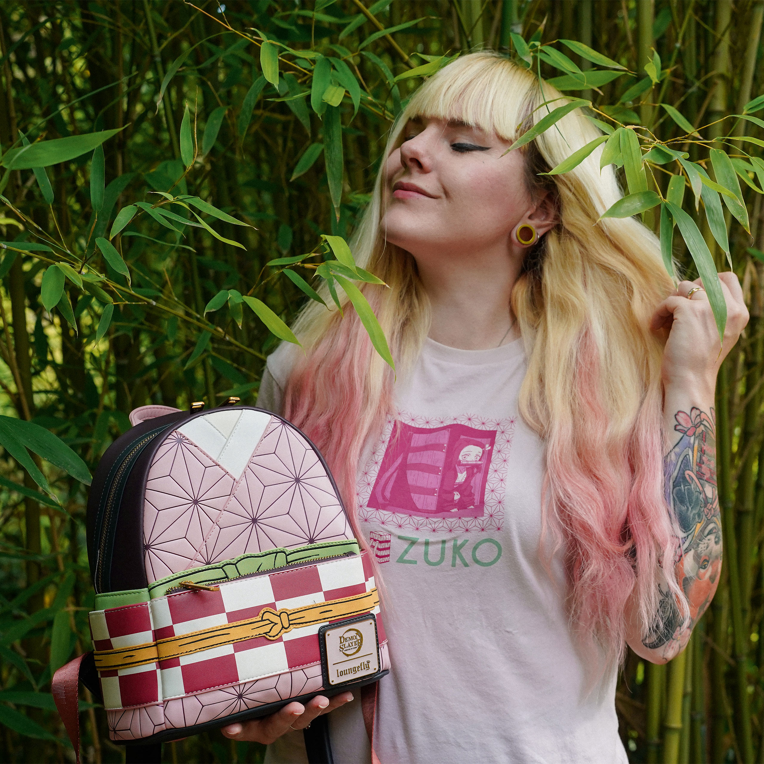 Demon Slayer - Nezuko Kamado Cosplay Mini Rucksack