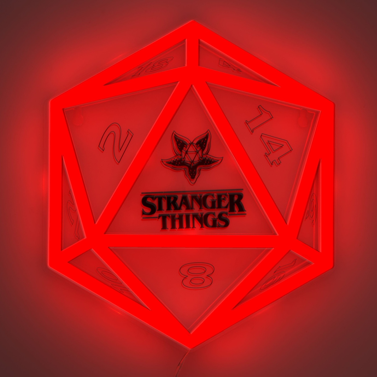 Stranger Things 5 LED Neon Wall Light