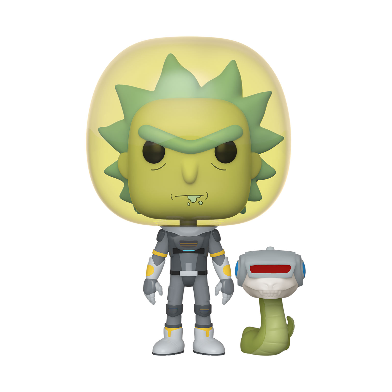Rick and Morty - Space Suit Rick With Snake Figurine Funko Pop