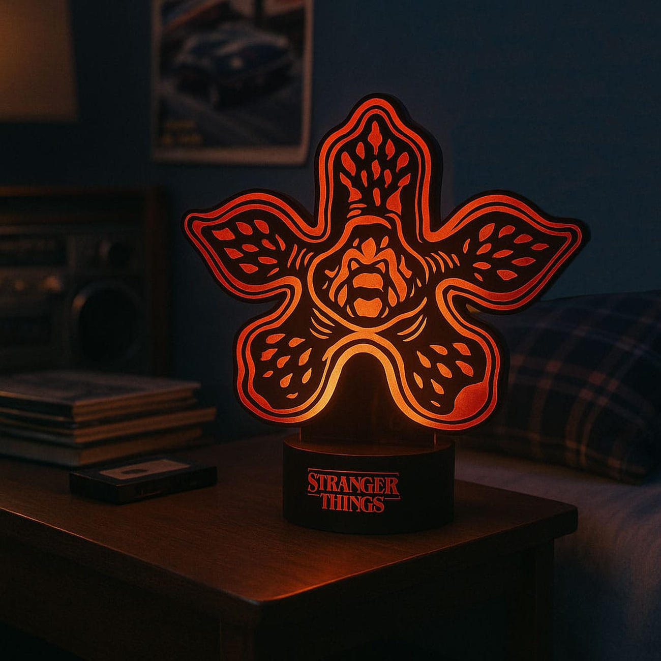 Stranger Things - Lampada Neon LED Demogorgon