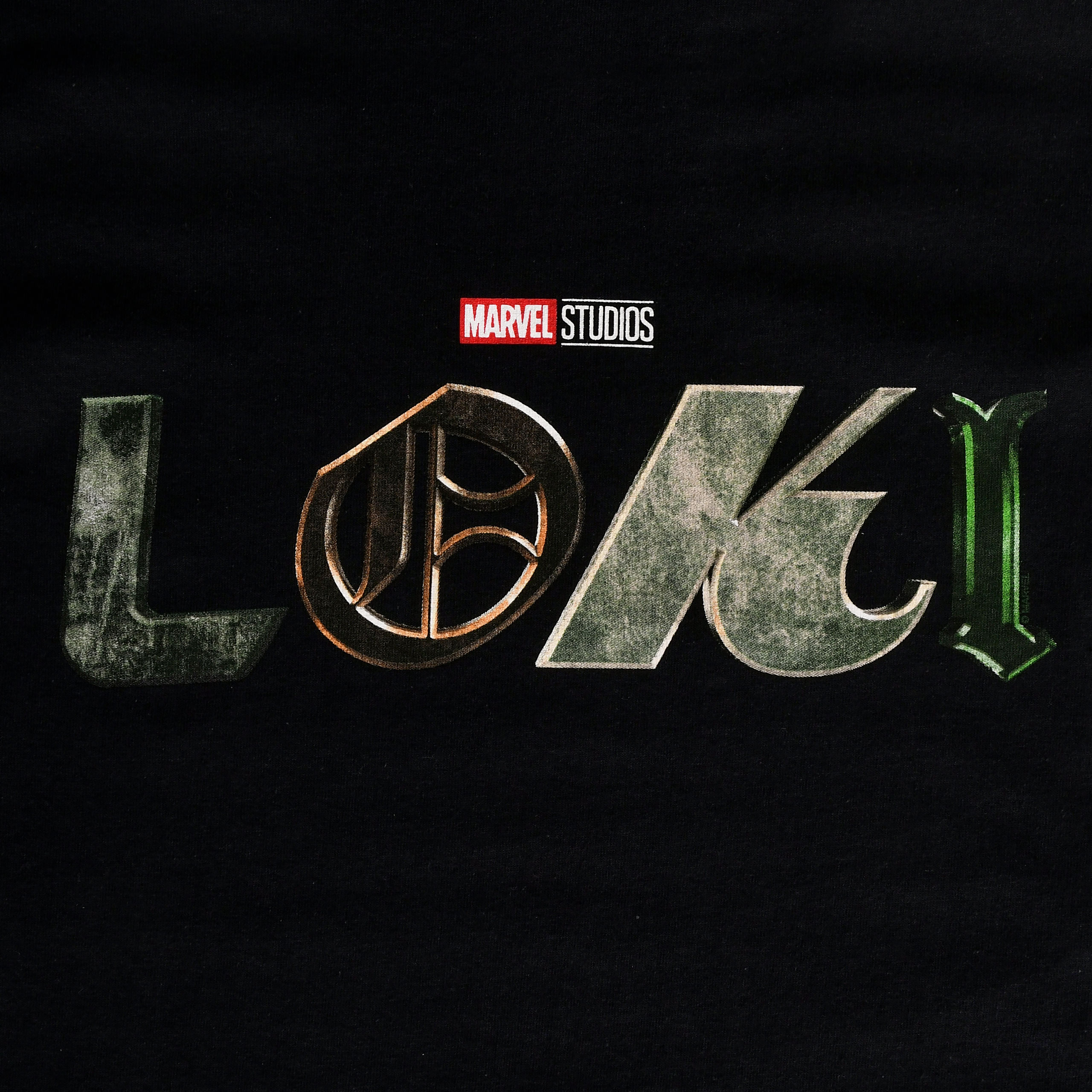 Loki - Logo T-Shirt zwart