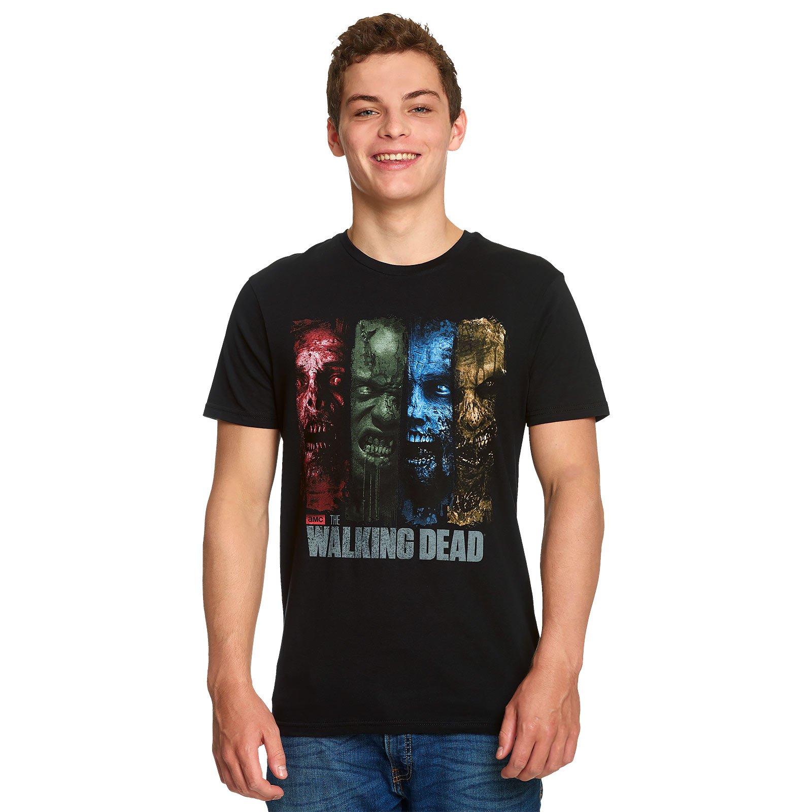 Walking Dead - Zombies T-Shirt schwarz