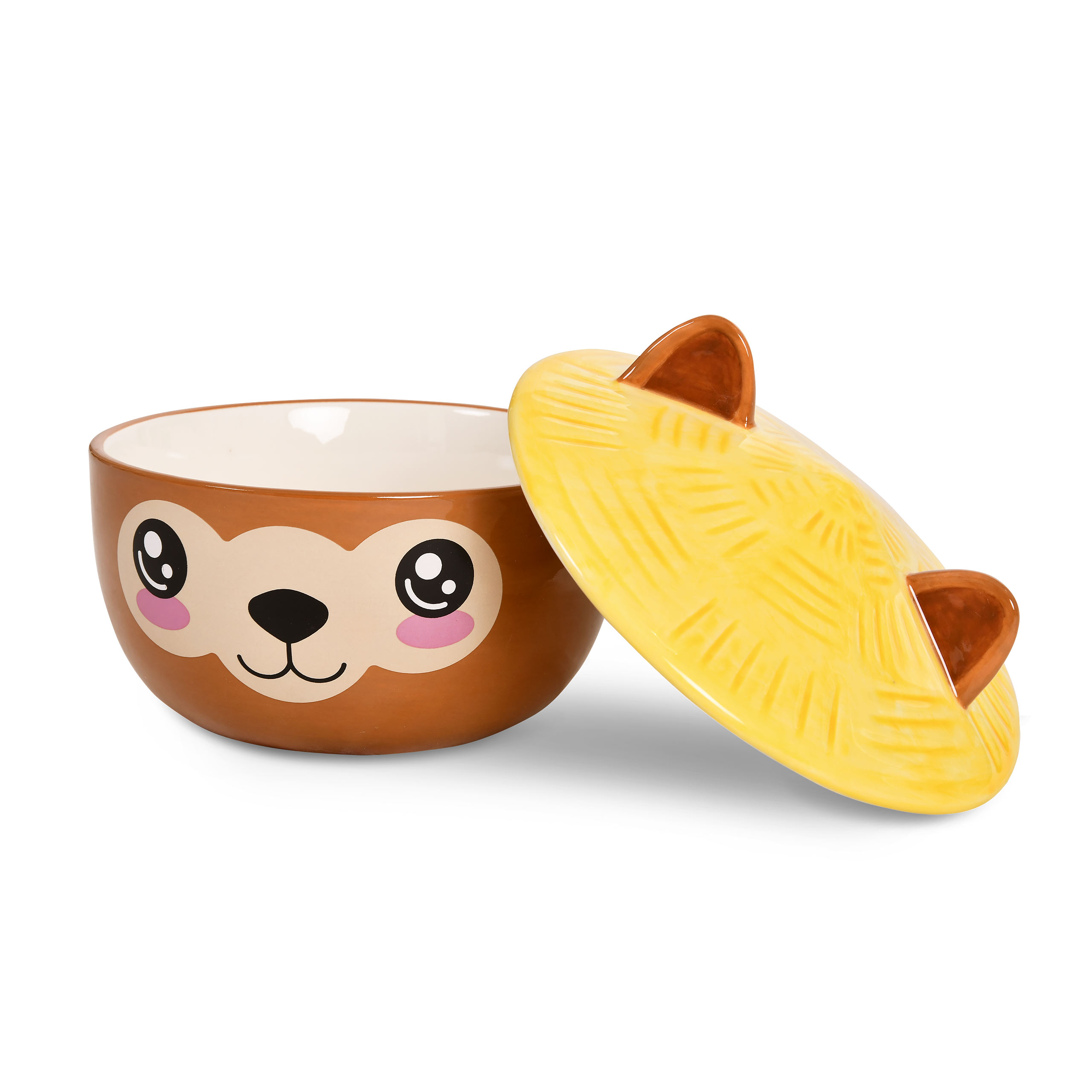 Alpaca Kawaii Bowl with Lid for Anime Fans
