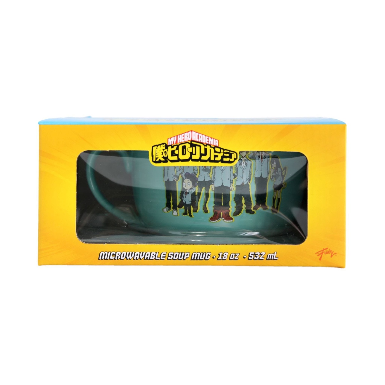 My Hero Academia ramenkom met deksel en handvat UA 532 ml