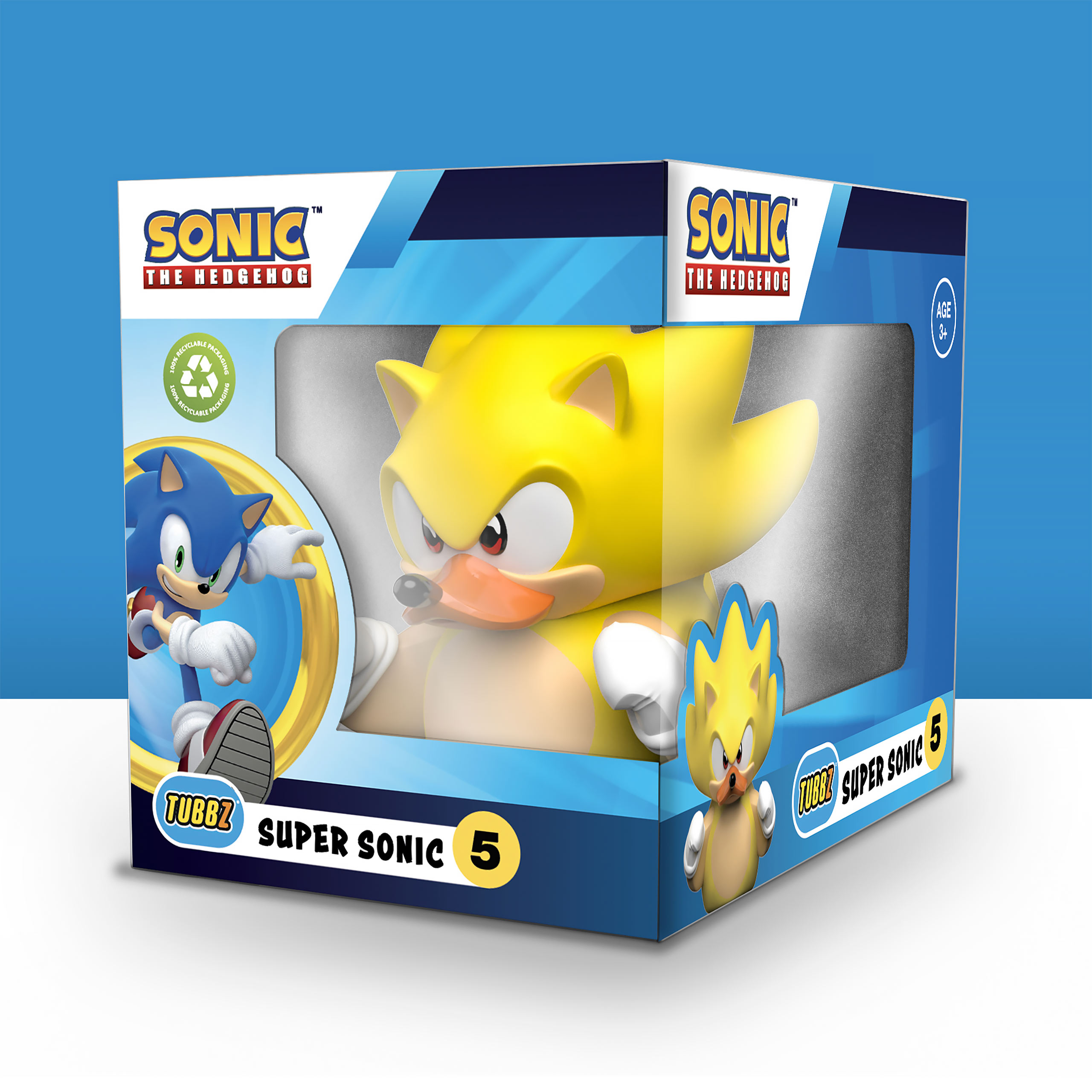 Sonic the Hedgehog – Canard déco Super Sonic TUBBZ