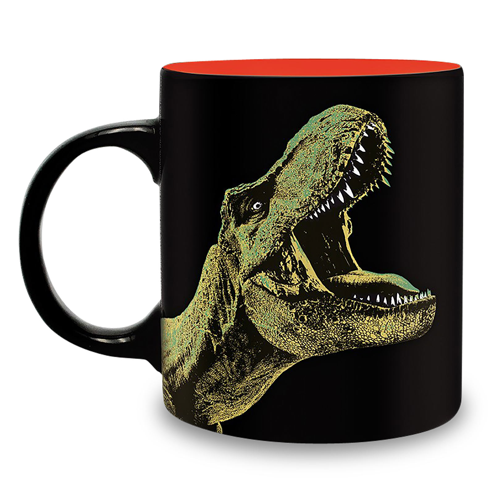 Jurassic Park - T-Rex & Logo Tasse