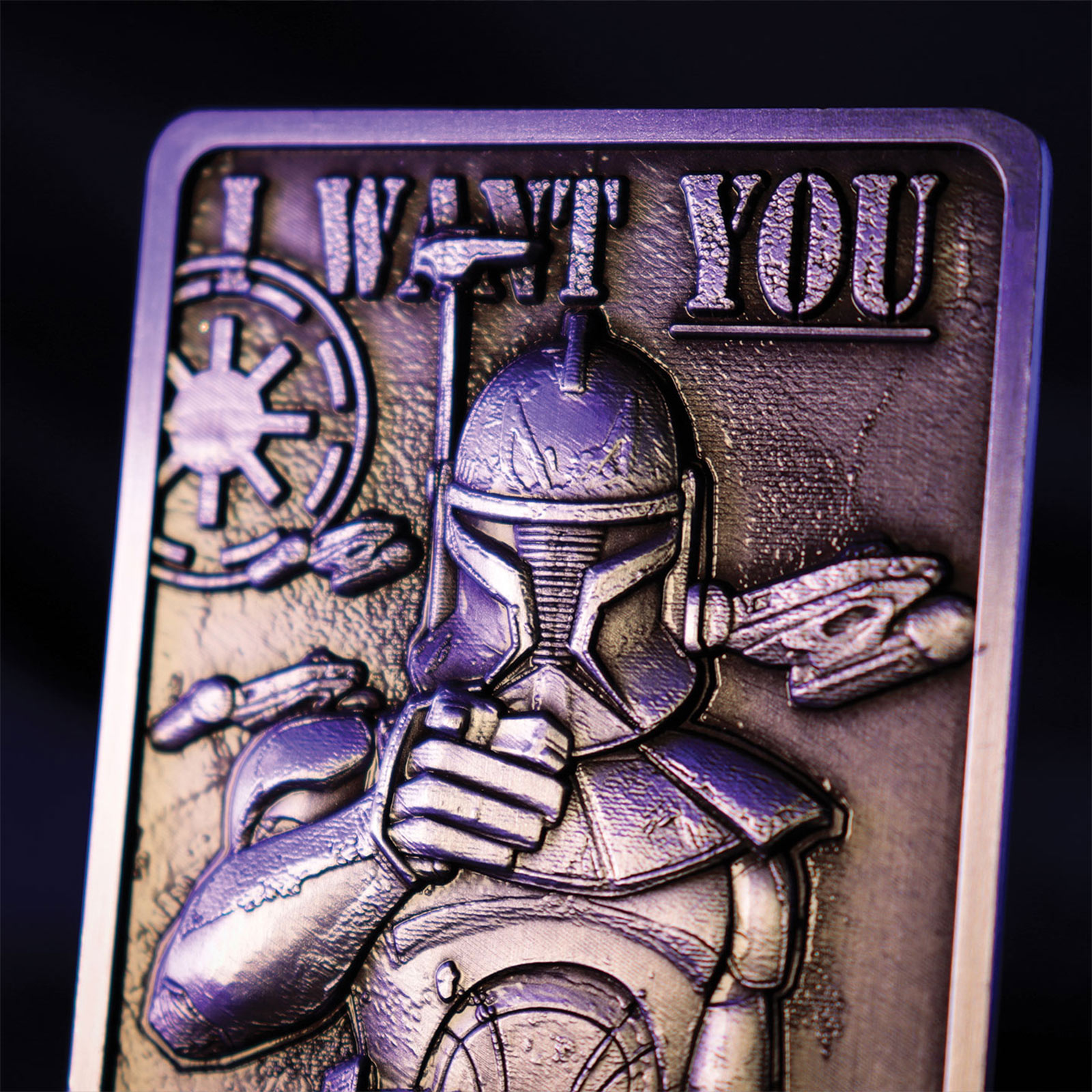 Star Wars - Réplique en métal de l'armée des clones Captain Rex Édition Limitée