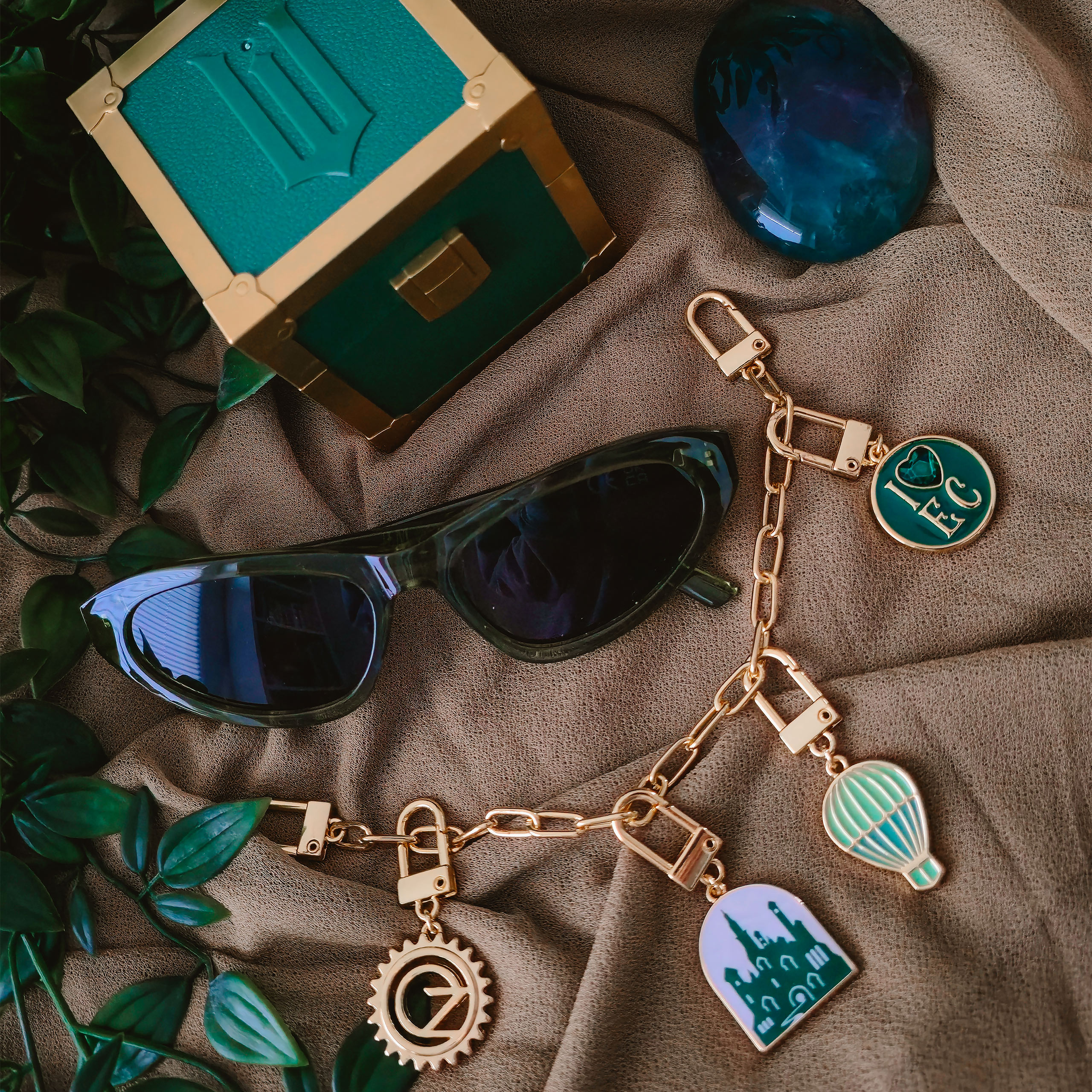 Wicked - Emerald City-koffer met bedelarmband