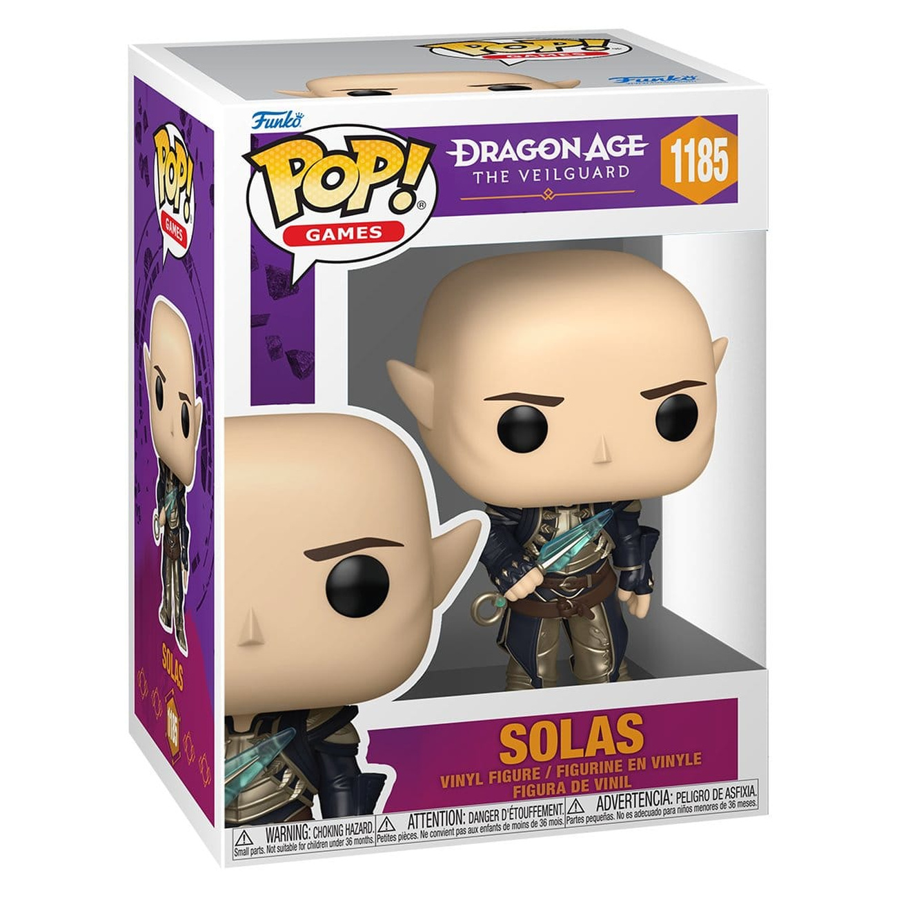Dragon Age: The Veilguard POP! Games Vinyl Figur Solas 9 cm