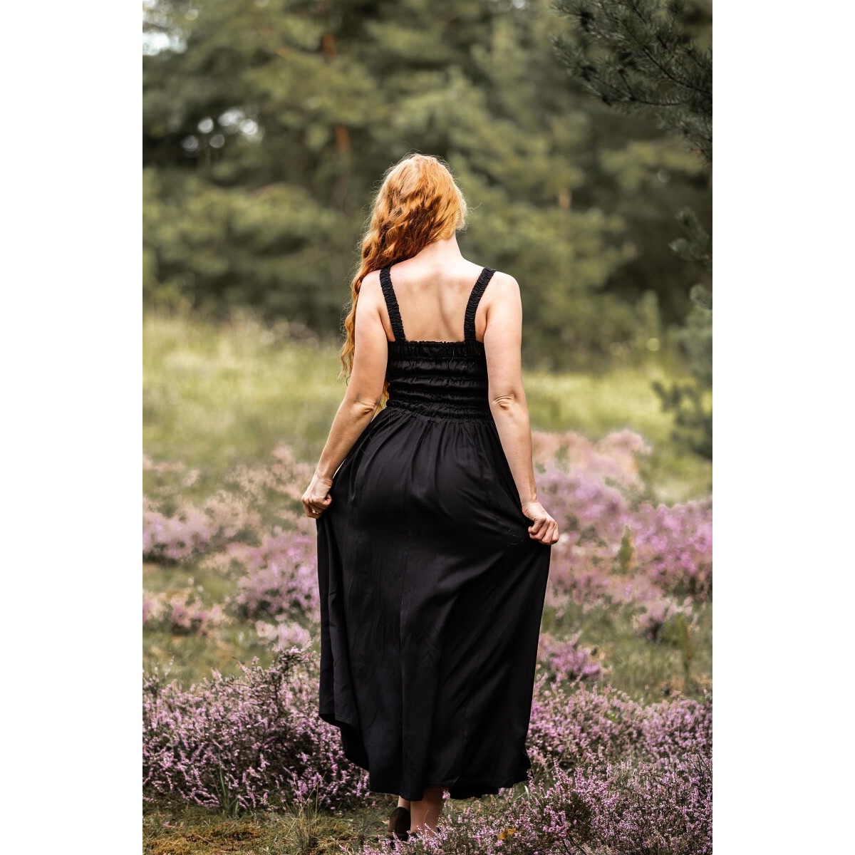 Medieval Bodice Dress Jasmine black