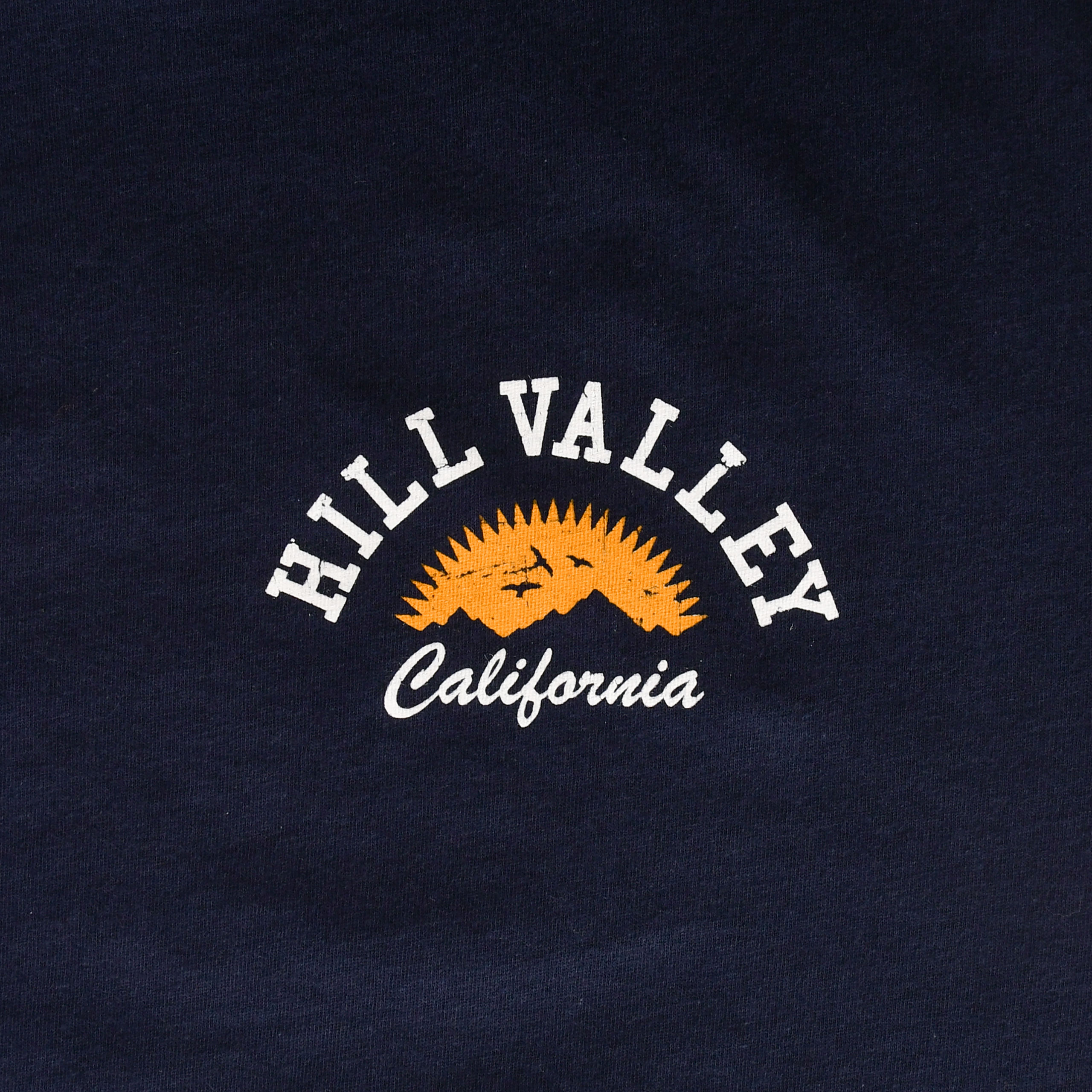 Zurück in die Zukunft - Hill Valley T-Shirt blau