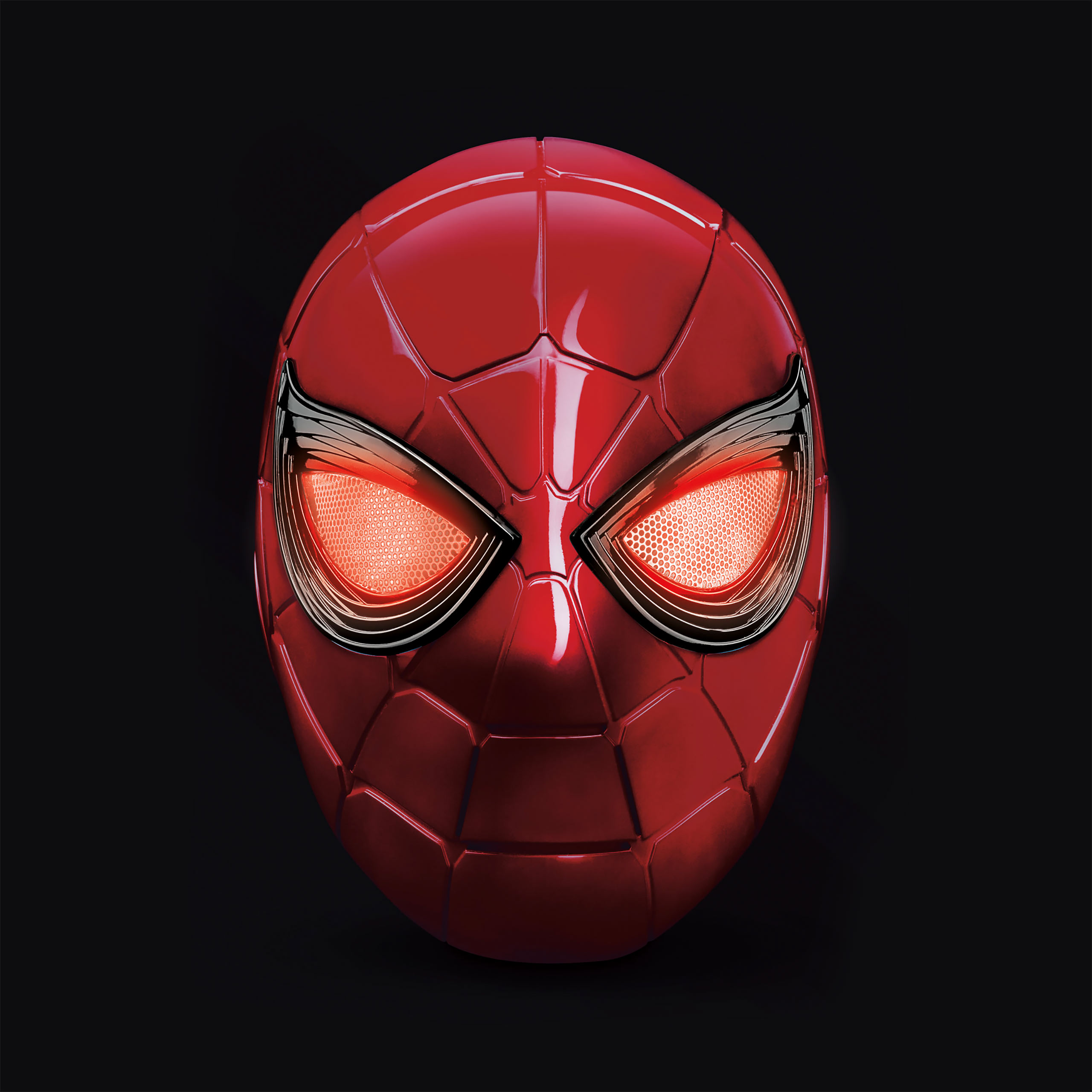 Spider-Man - Iron Spider Helm Replik mit Lichteffekten